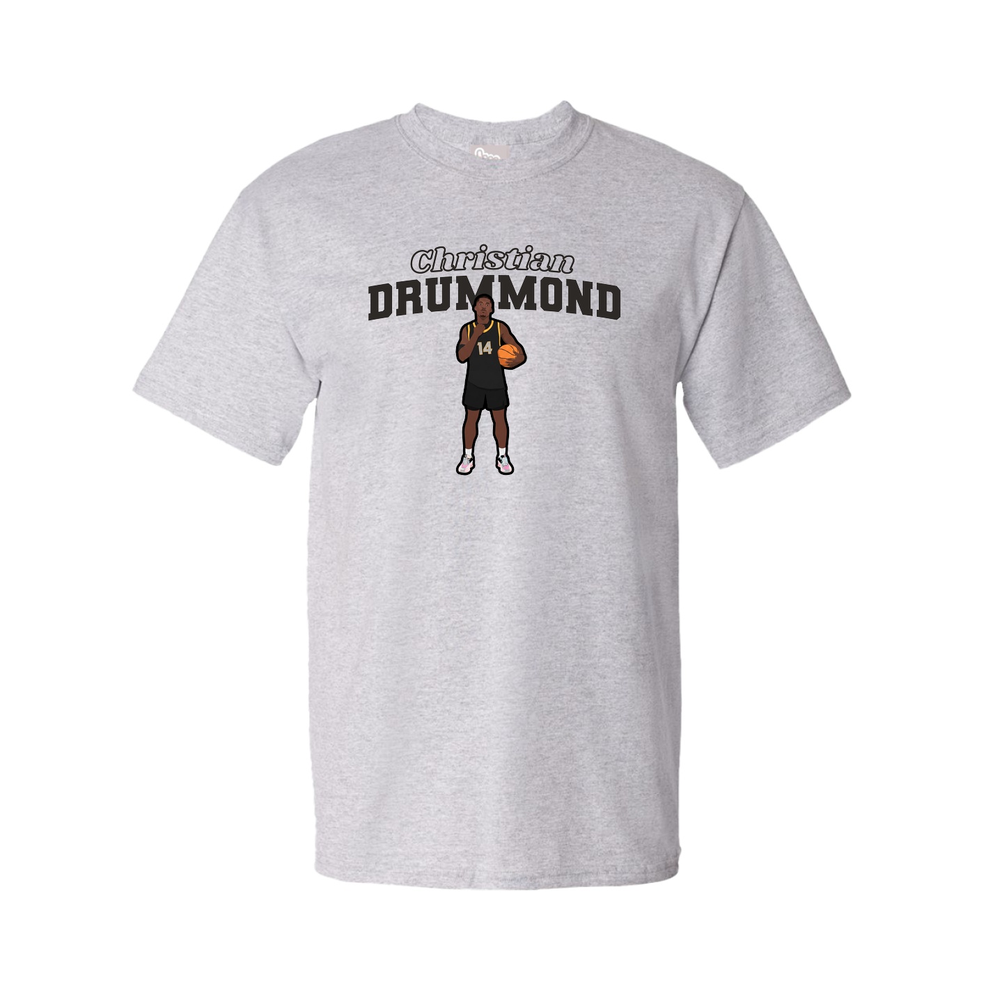Youth Tee — Name Arch in Grey