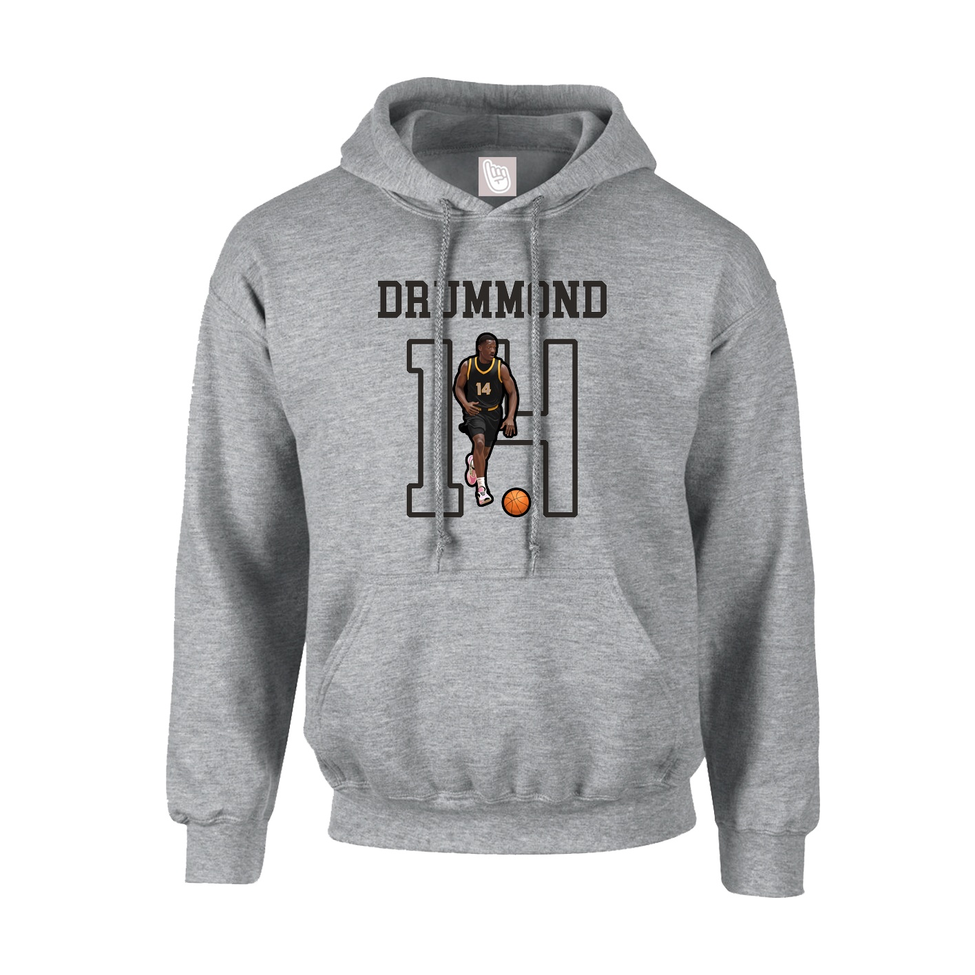 Hoodie — Shirsey in Grey