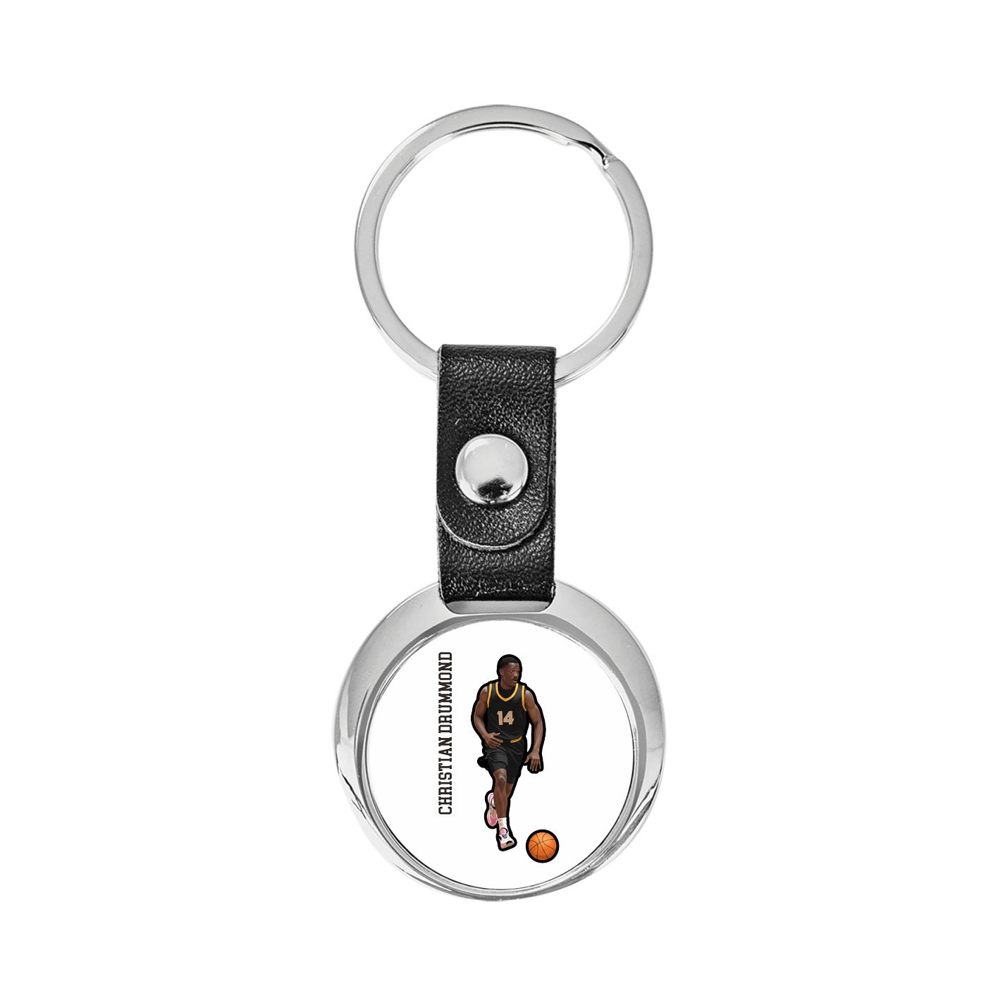 Key Chain — Name Vertical in Classic