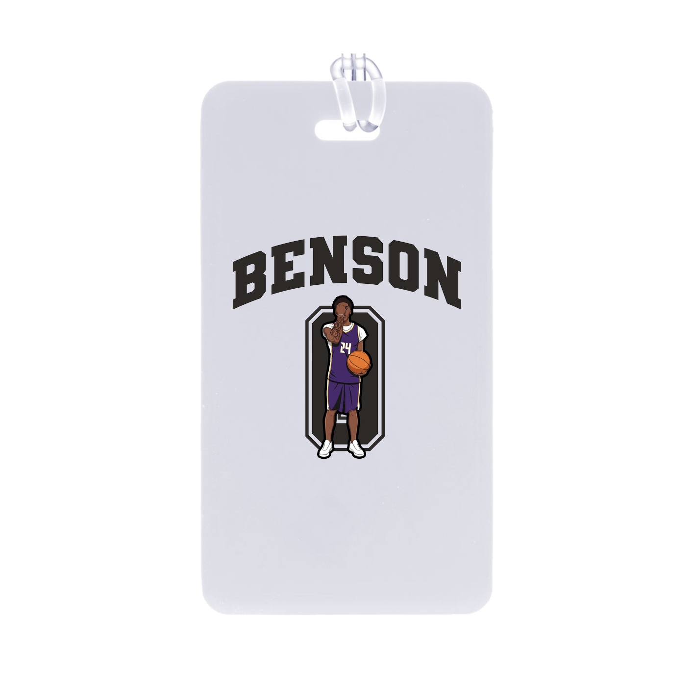 Bag Tag — Number in Classic