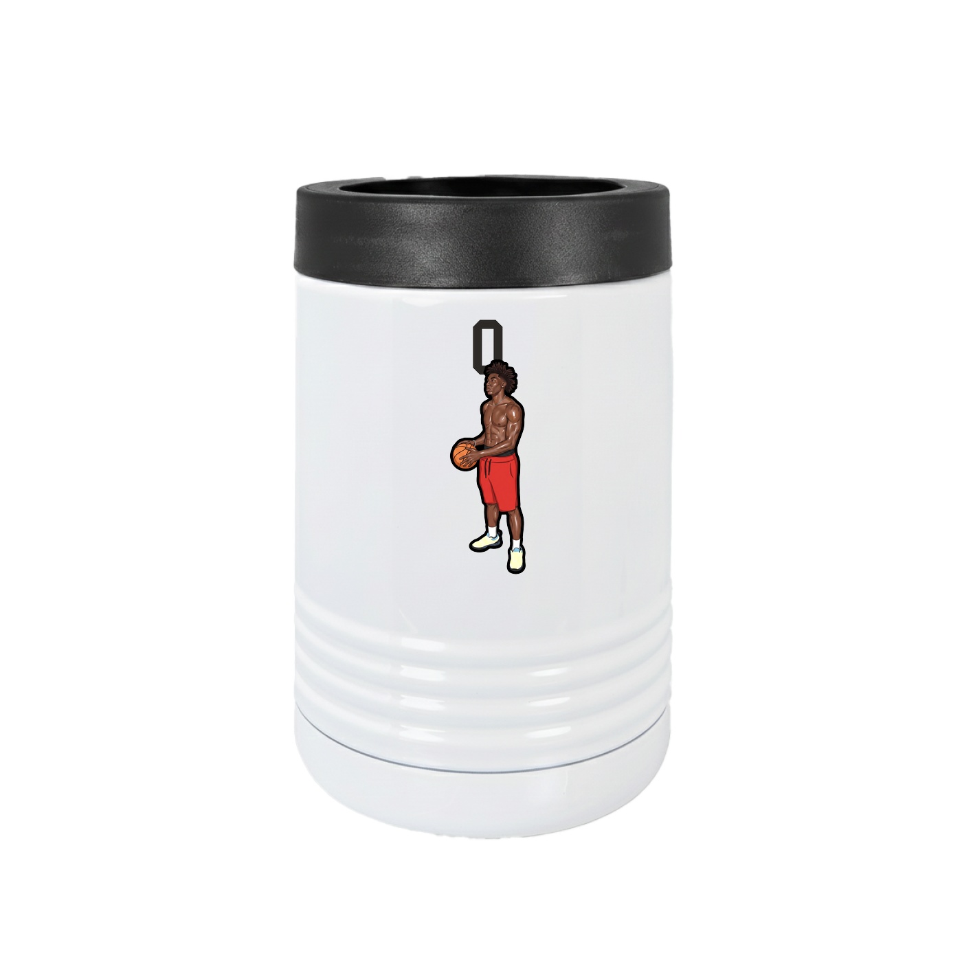 Beverage Holder — Number Top in White