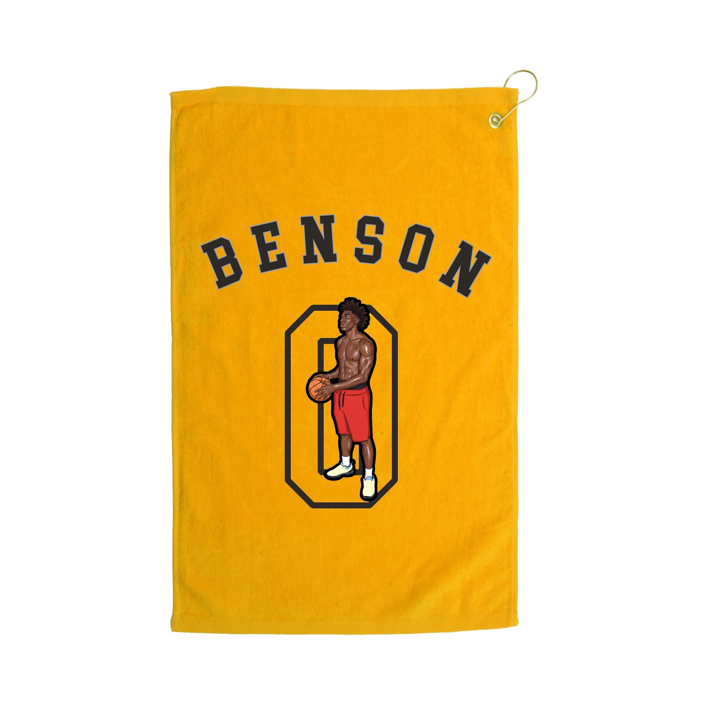 Golf Towel — Shirsey Arch in Gold