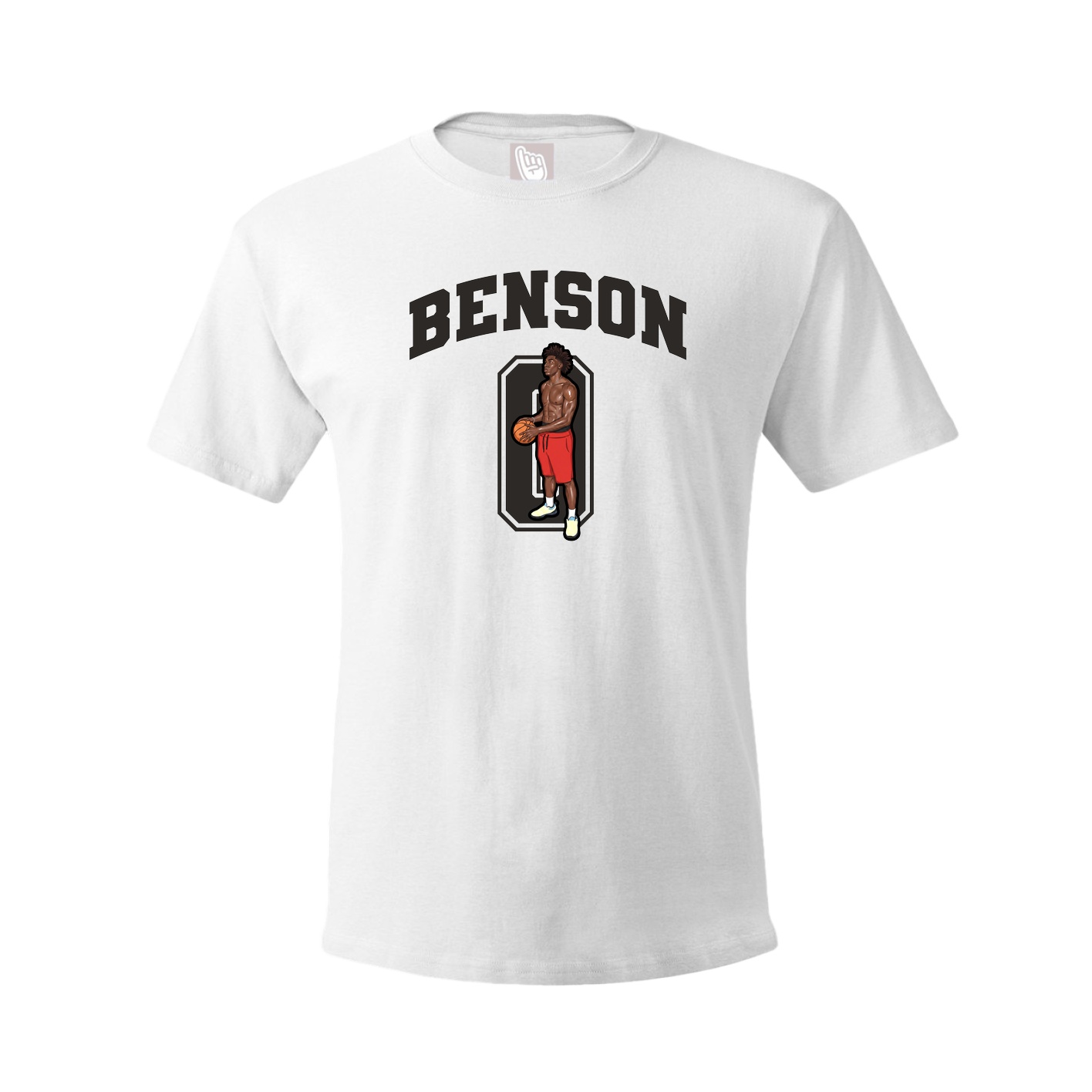 Tee — Number in White
