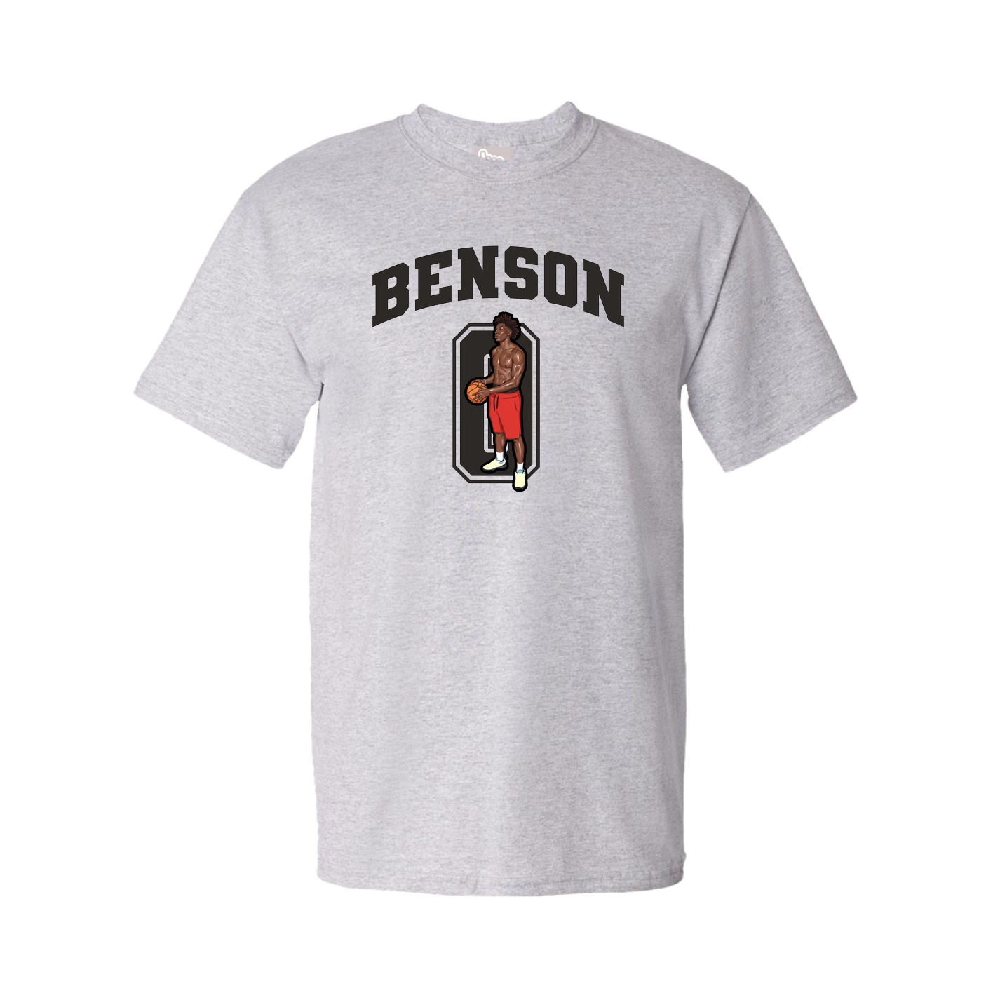 Youth Tee — Number in Grey