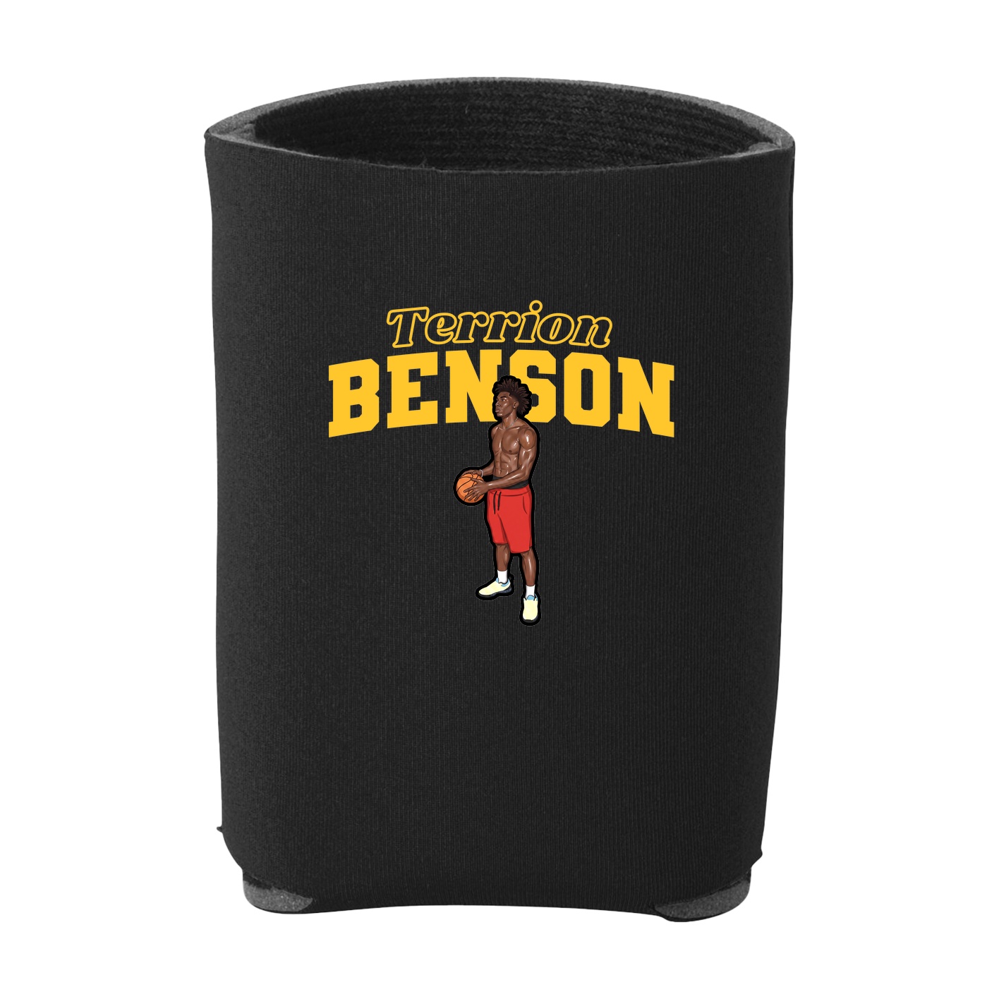 Can Holder — Name Arch in Black