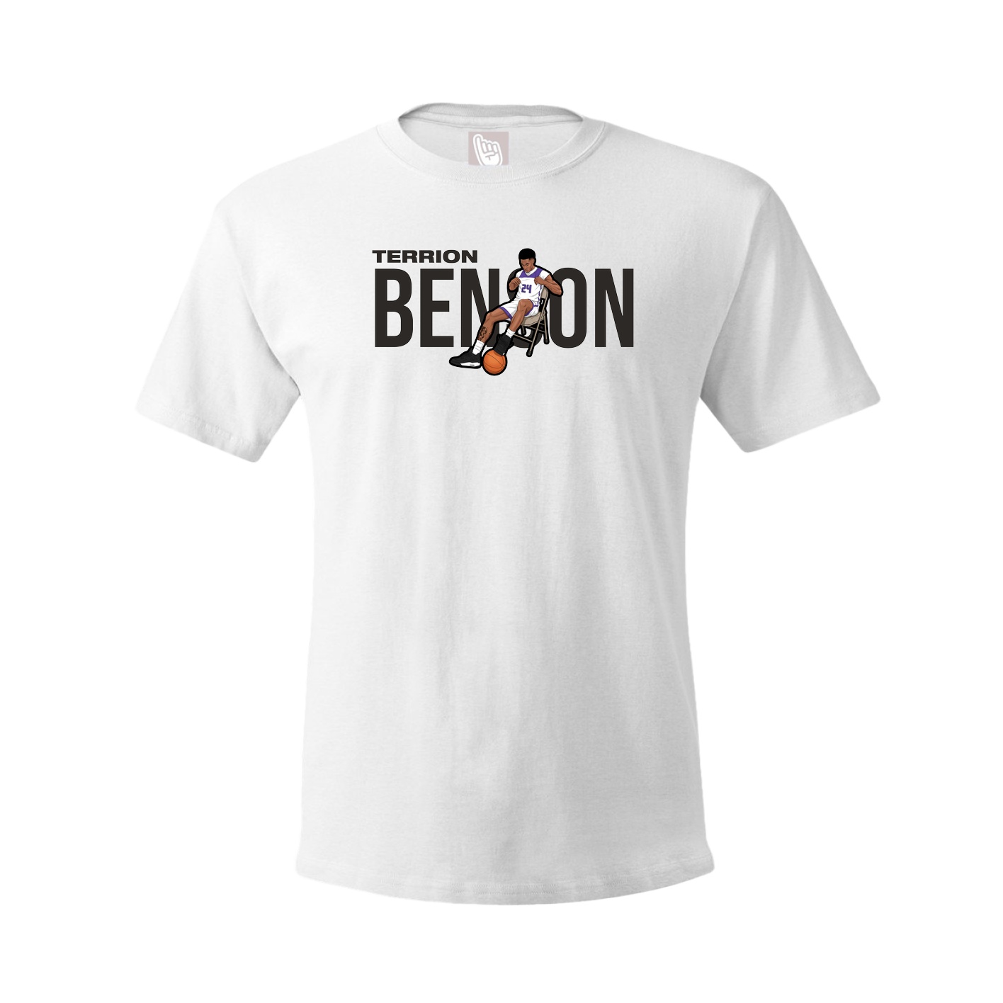 Youth Tee — Player Name in White