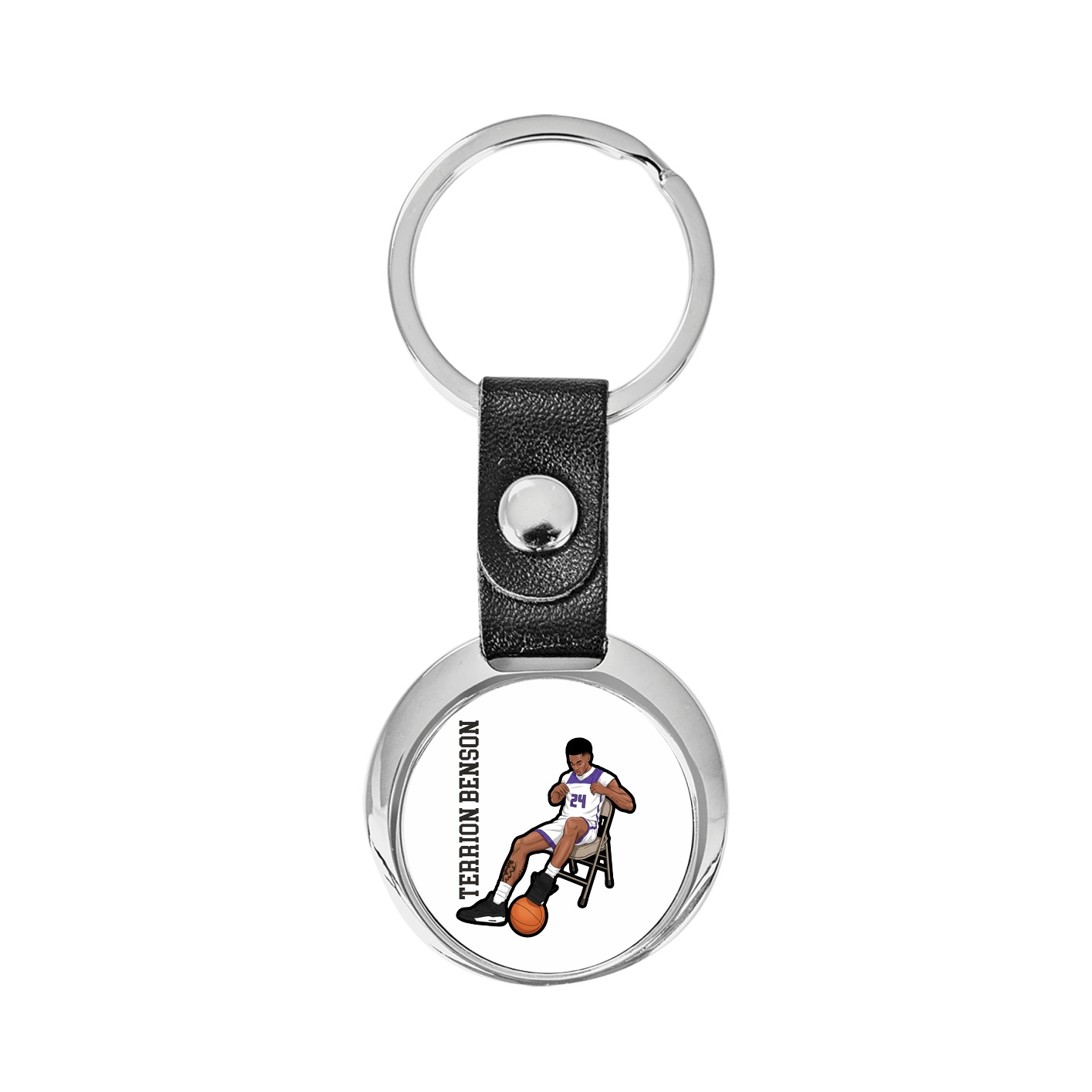 Key Chain — Name Vertical in Classic
