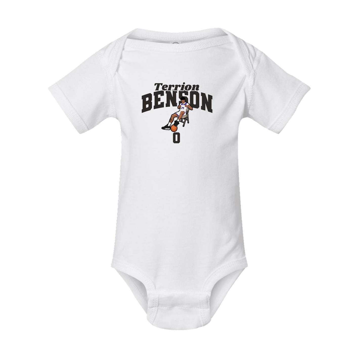 Baby Onesie — Signature Arch in White