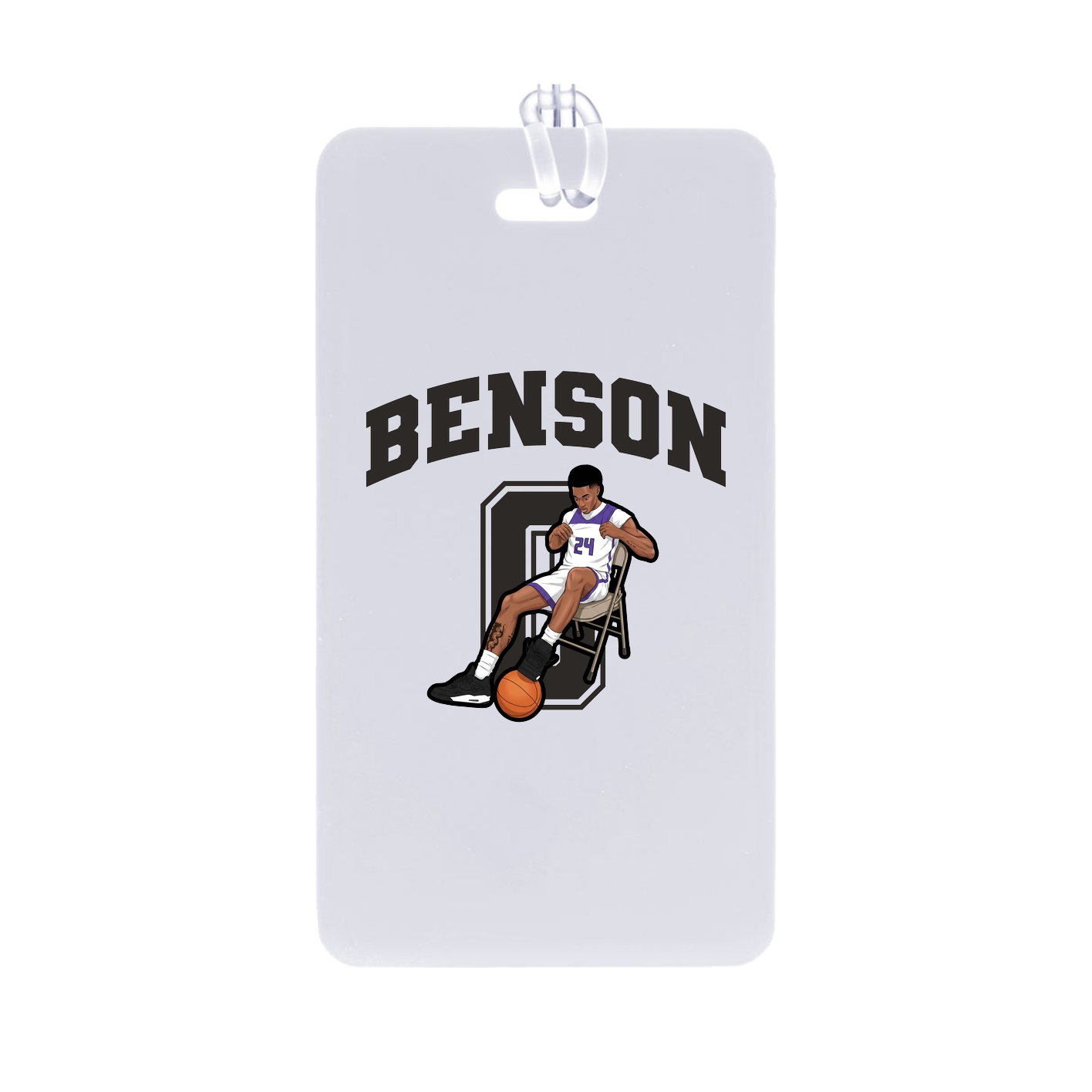 Bag Tag — Number in Classic