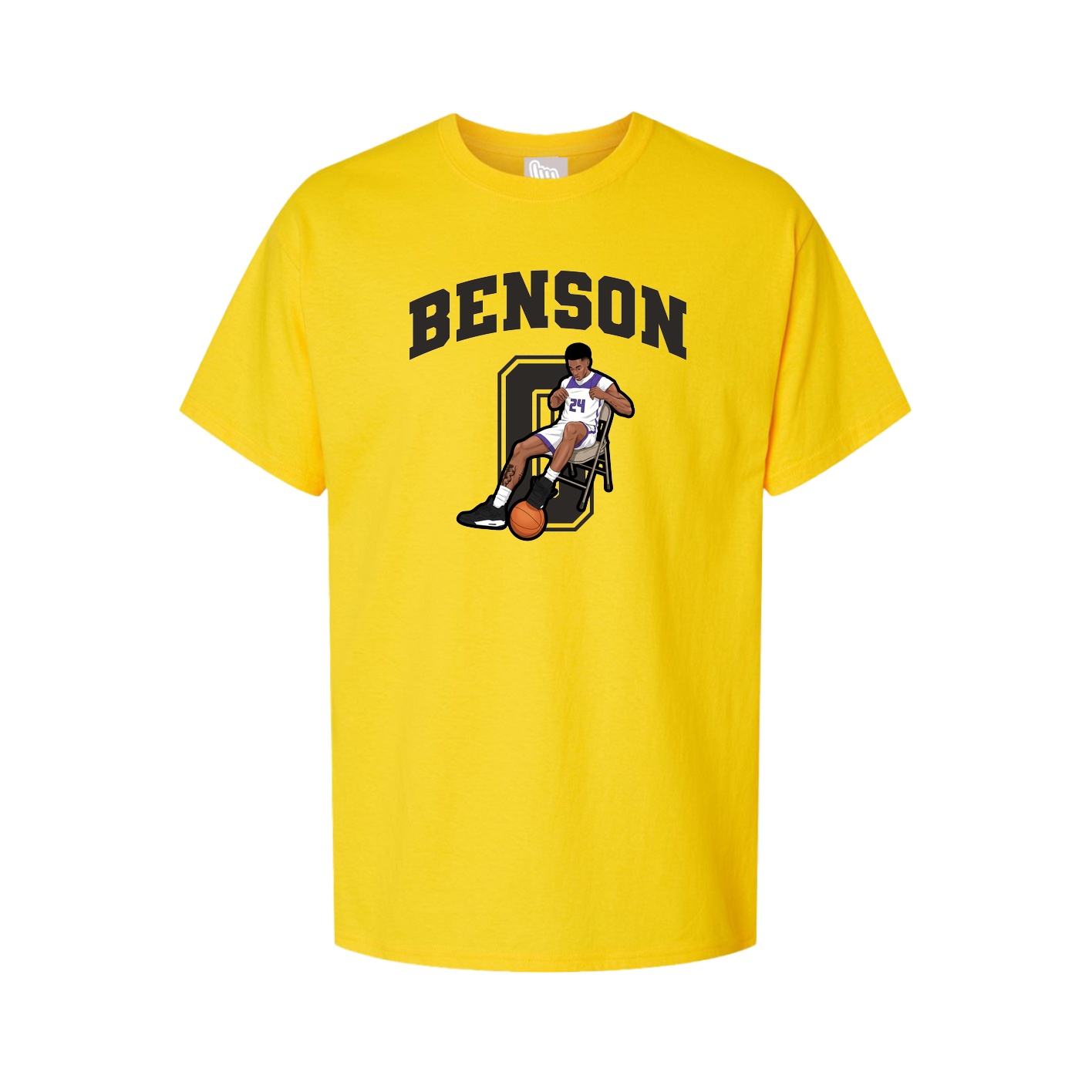 Youth Tee — Number in Gold