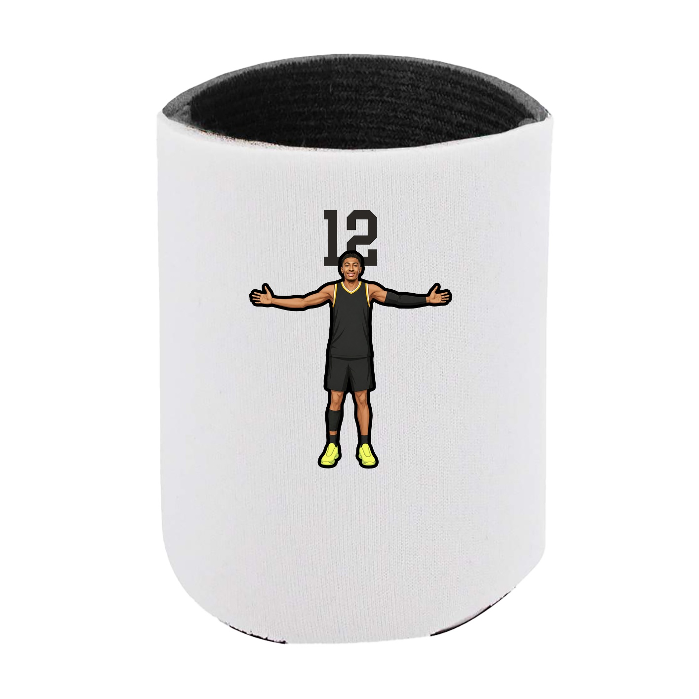 Can Holder — Number Top in White