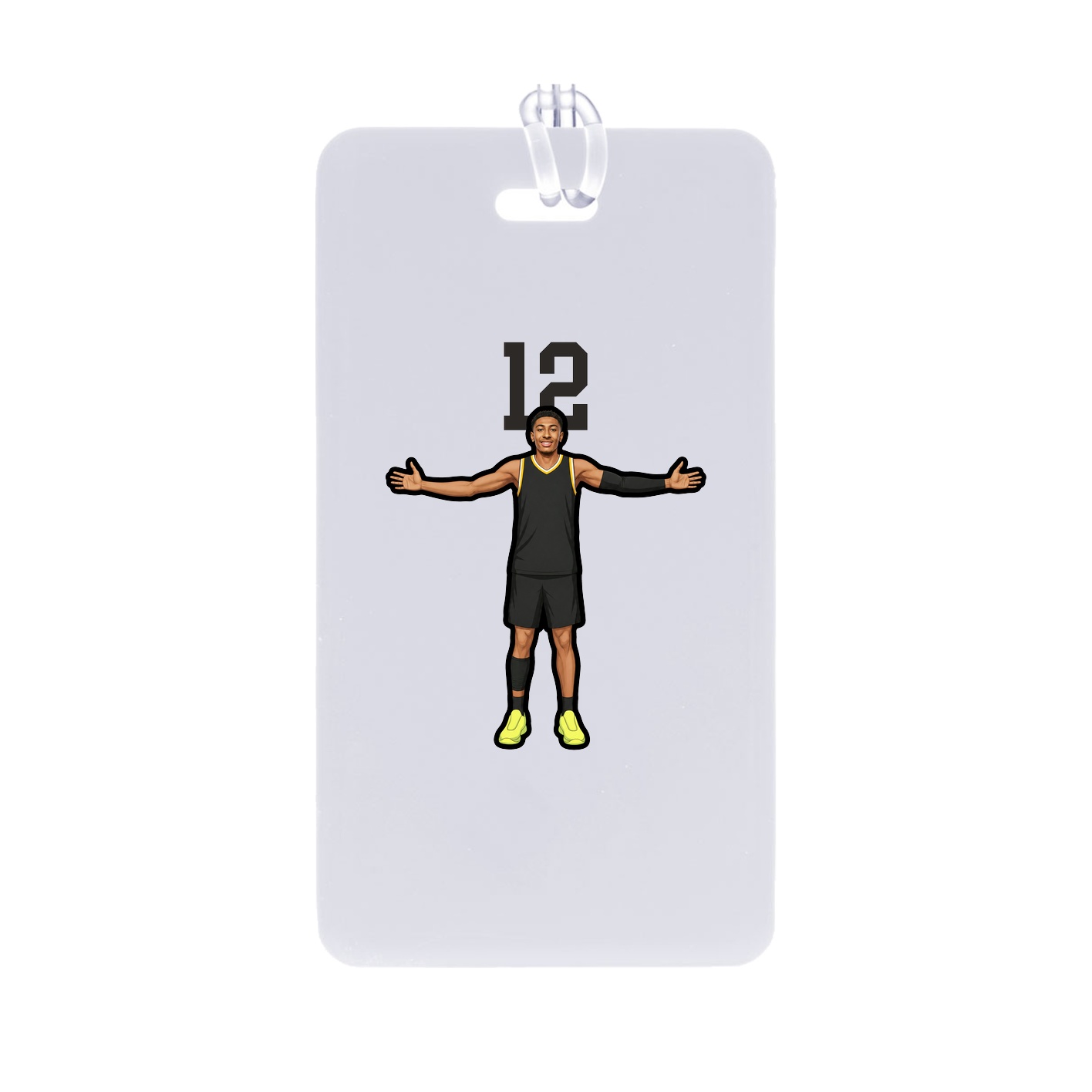 Bag Tag — Number Top in Classic