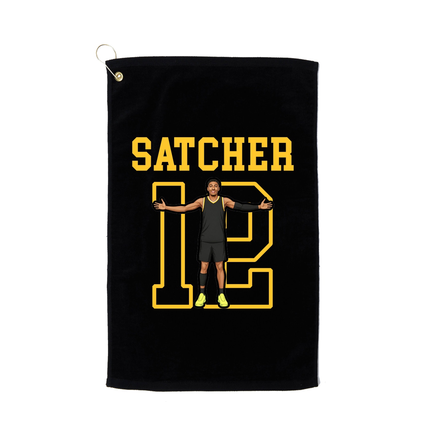 Golf Towel — Shirsey in Black