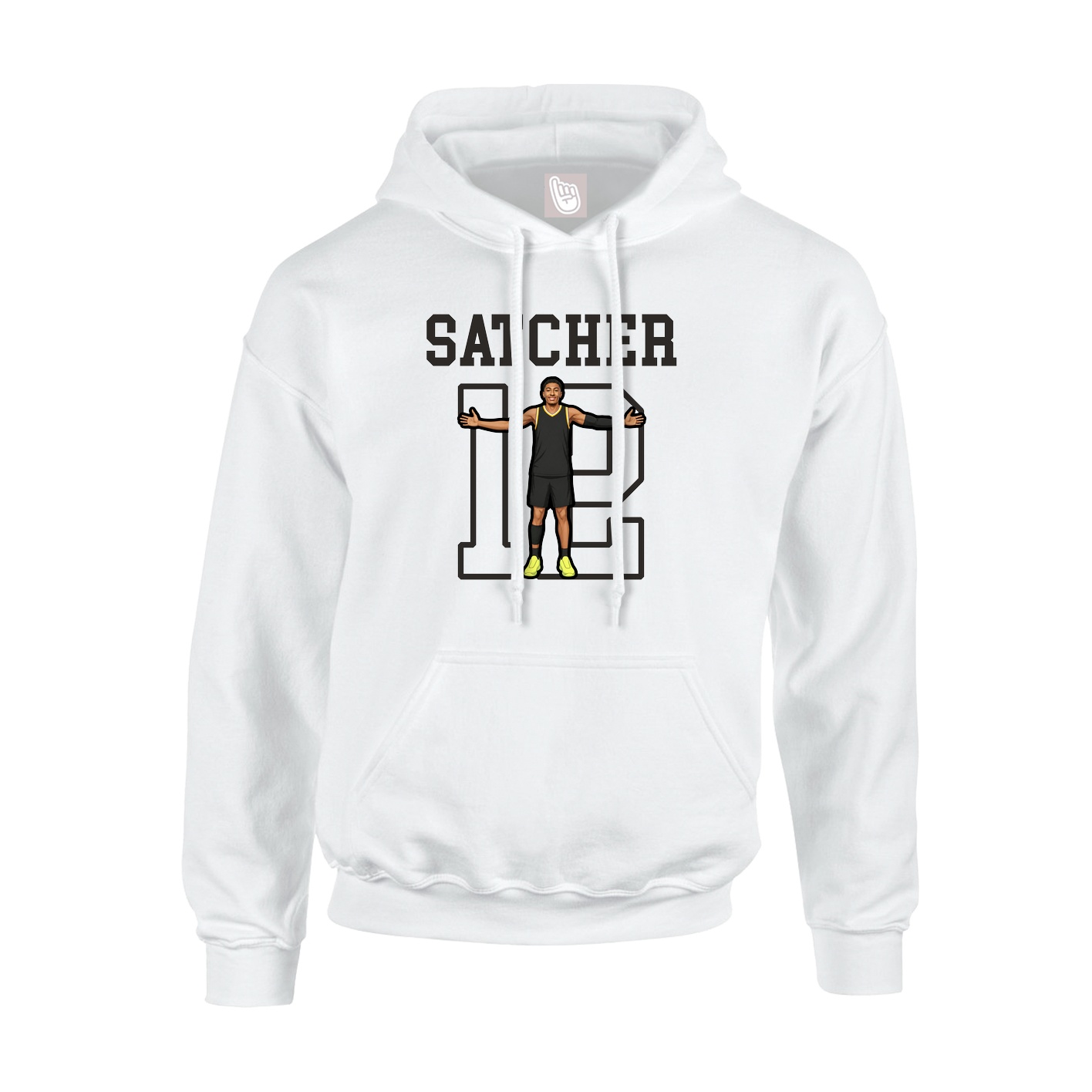 Youth Hoodie — Shirsey in White