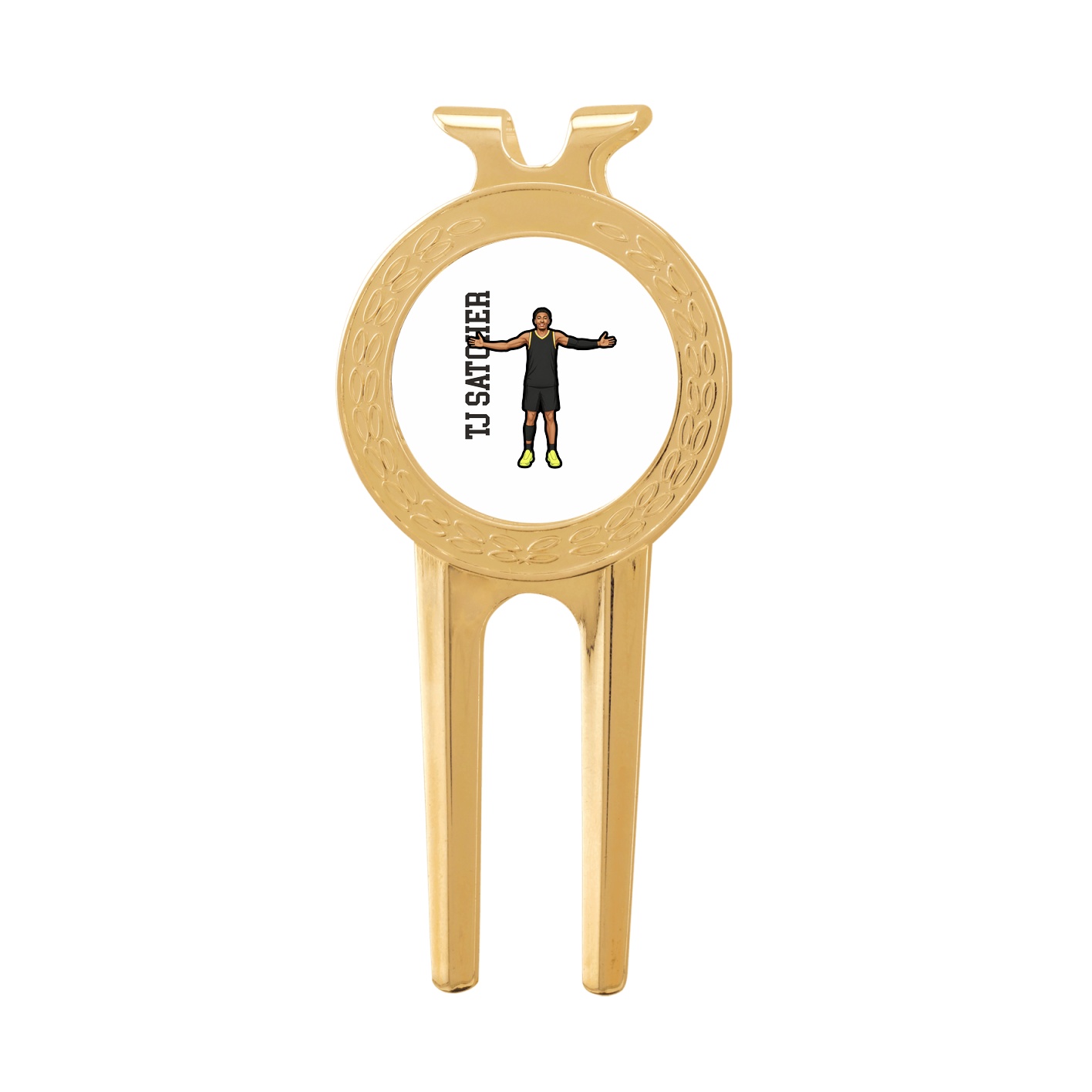 Divot Tool with Ball Marker — Name Vertical in Classic