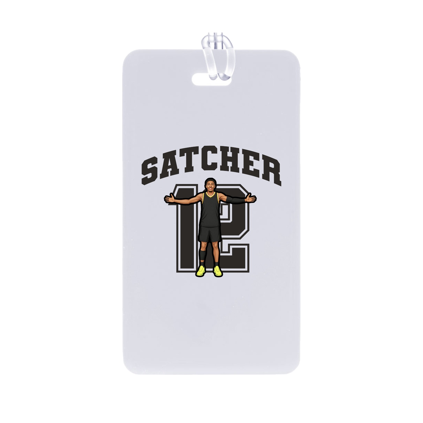 Bag Tag — Number in Classic