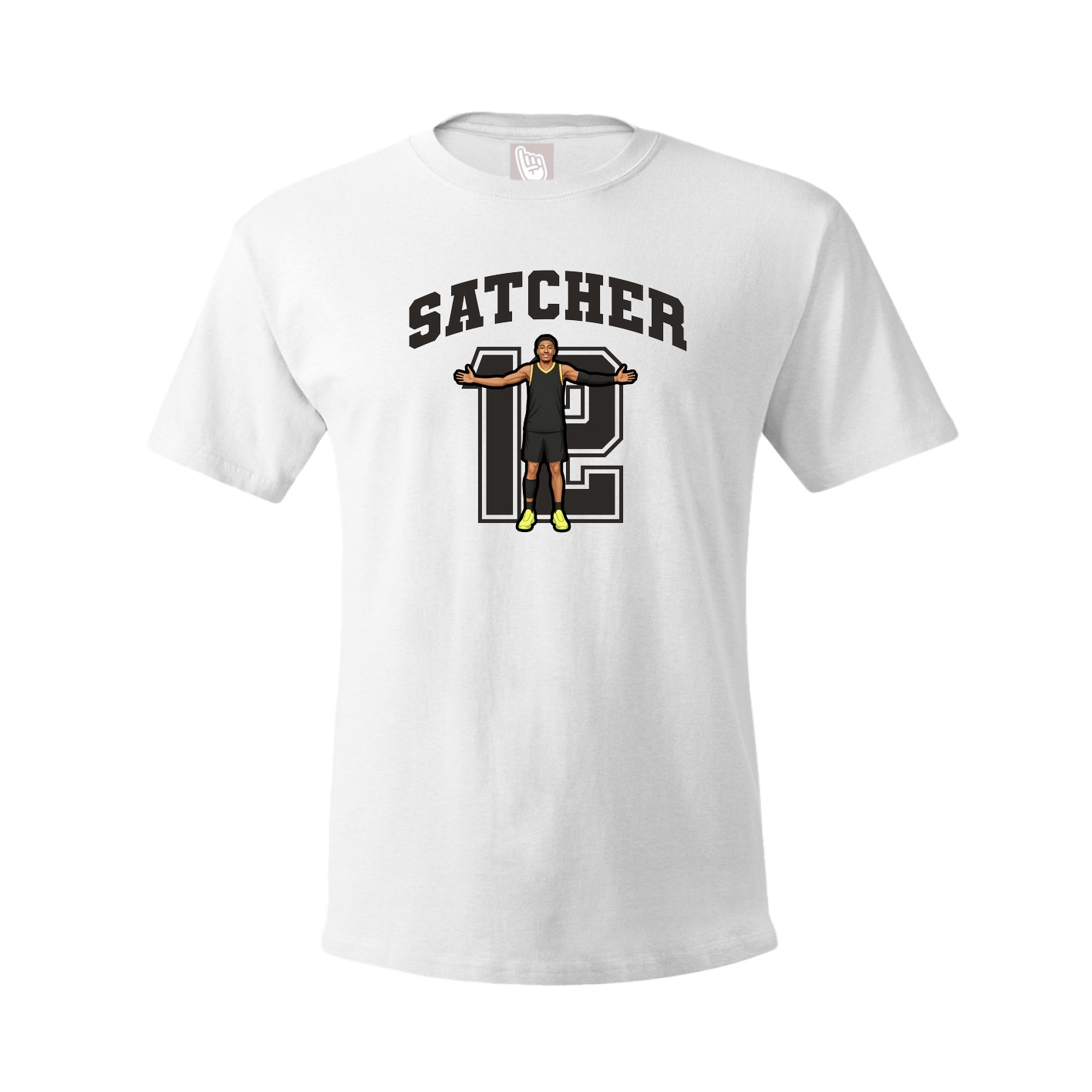 Tee — Number in White