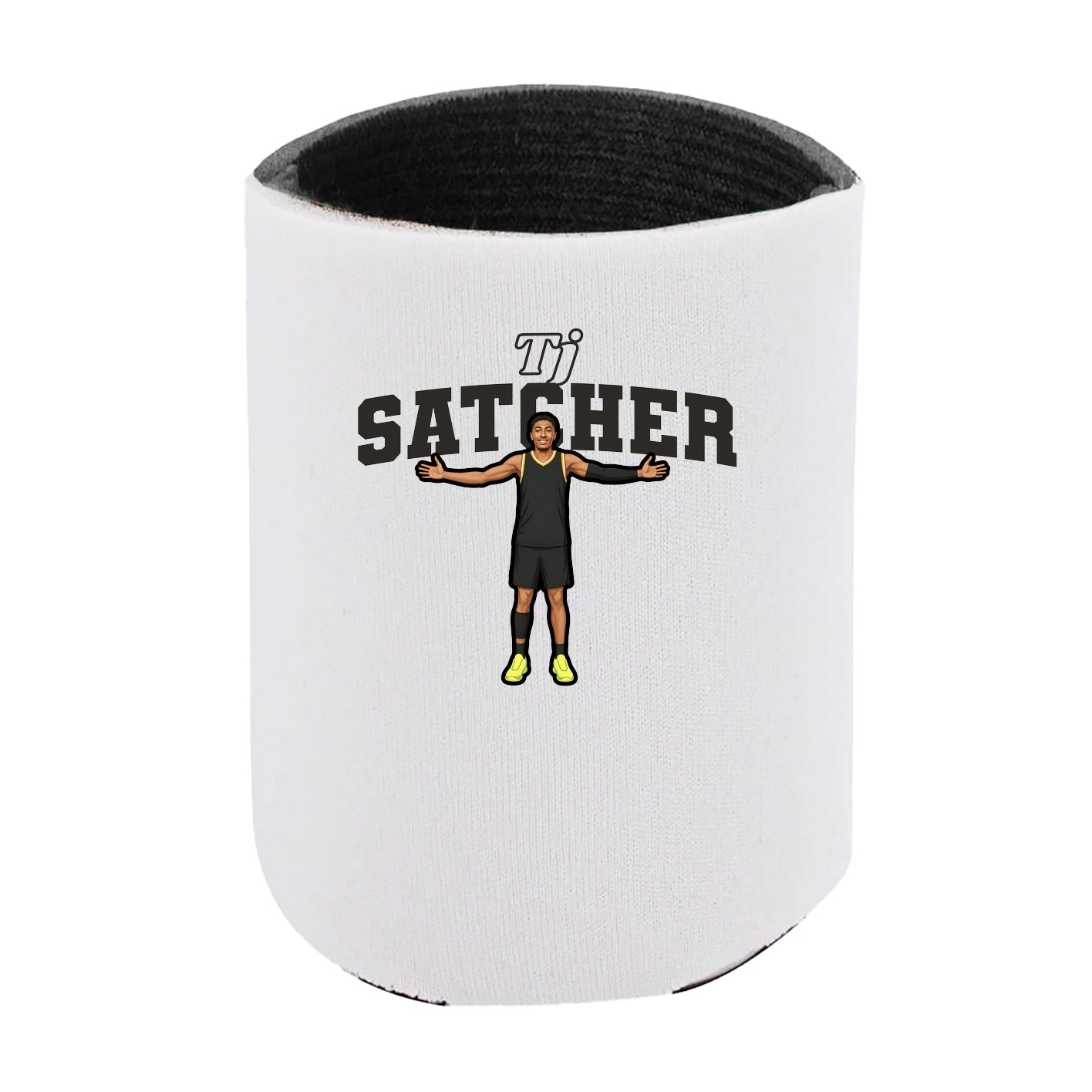 Can Holder — Name Arch in White