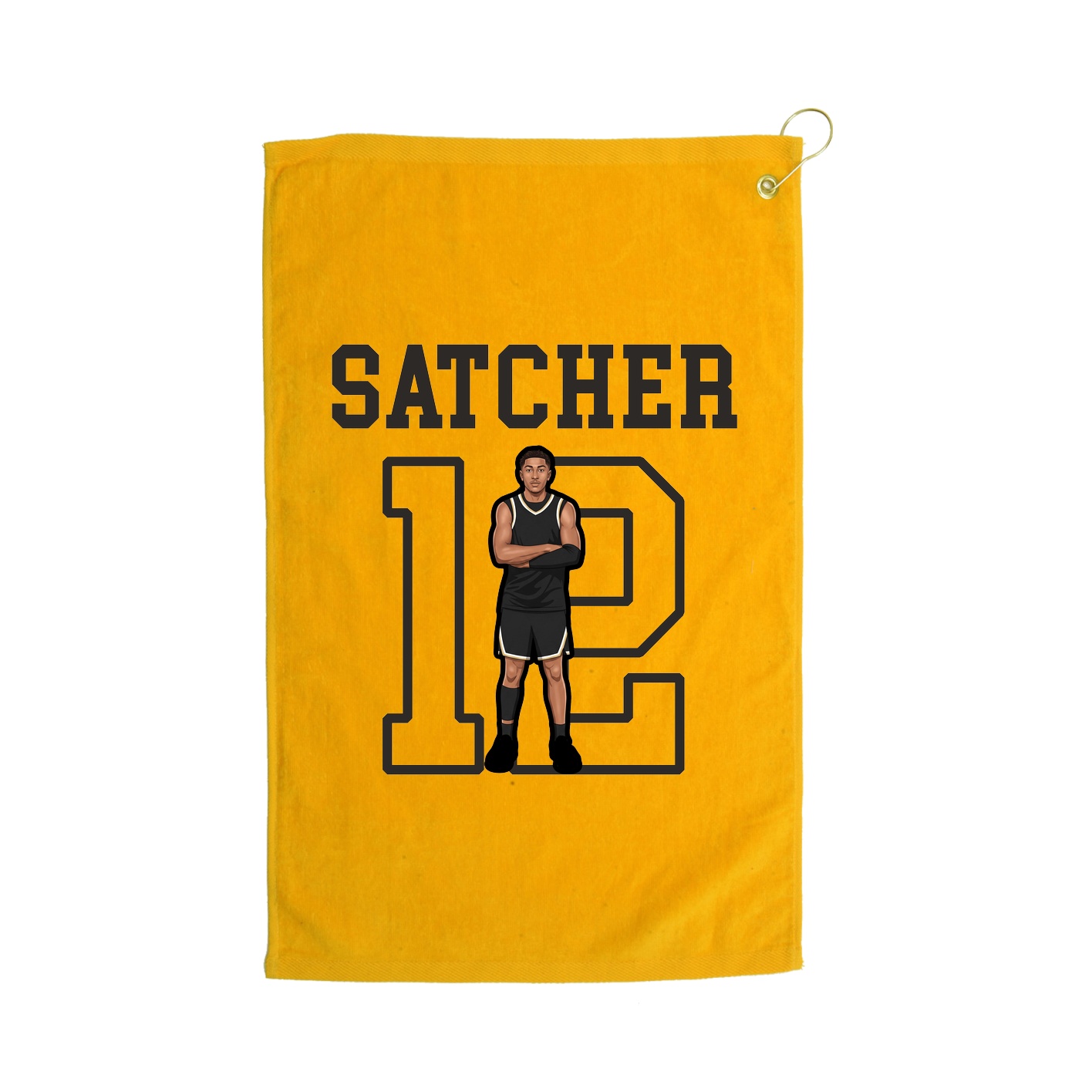 Golf Towel — Shirsey in Gold