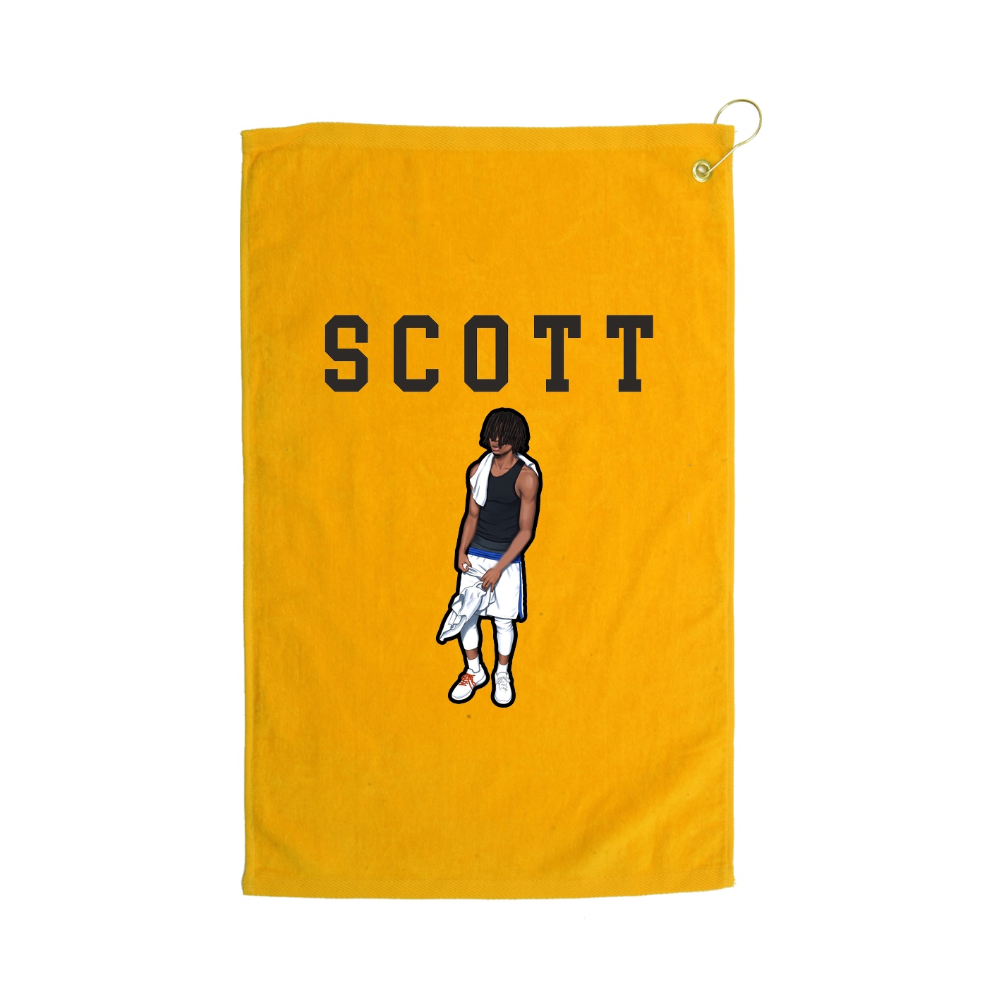 Golf Towel — Shirsey in Gold