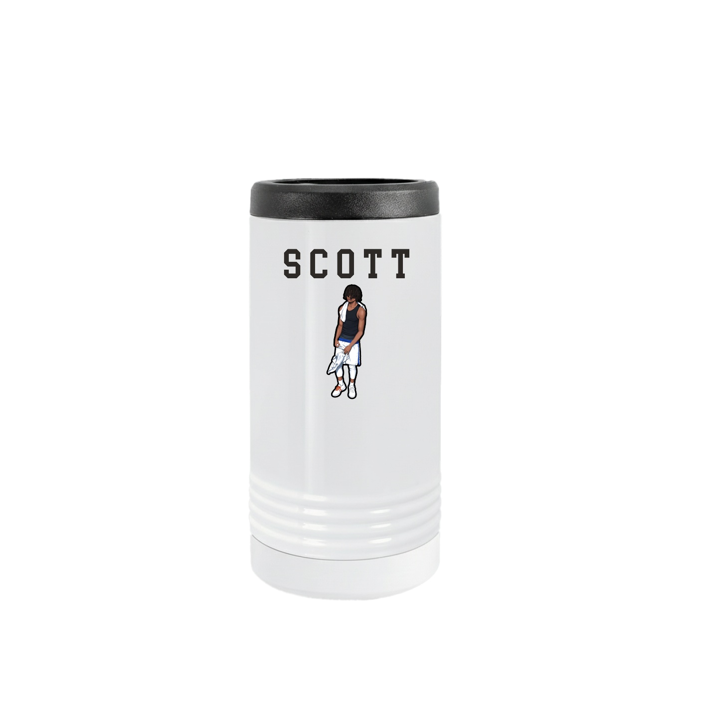 Slim Beverage Holder — Shirsey in White