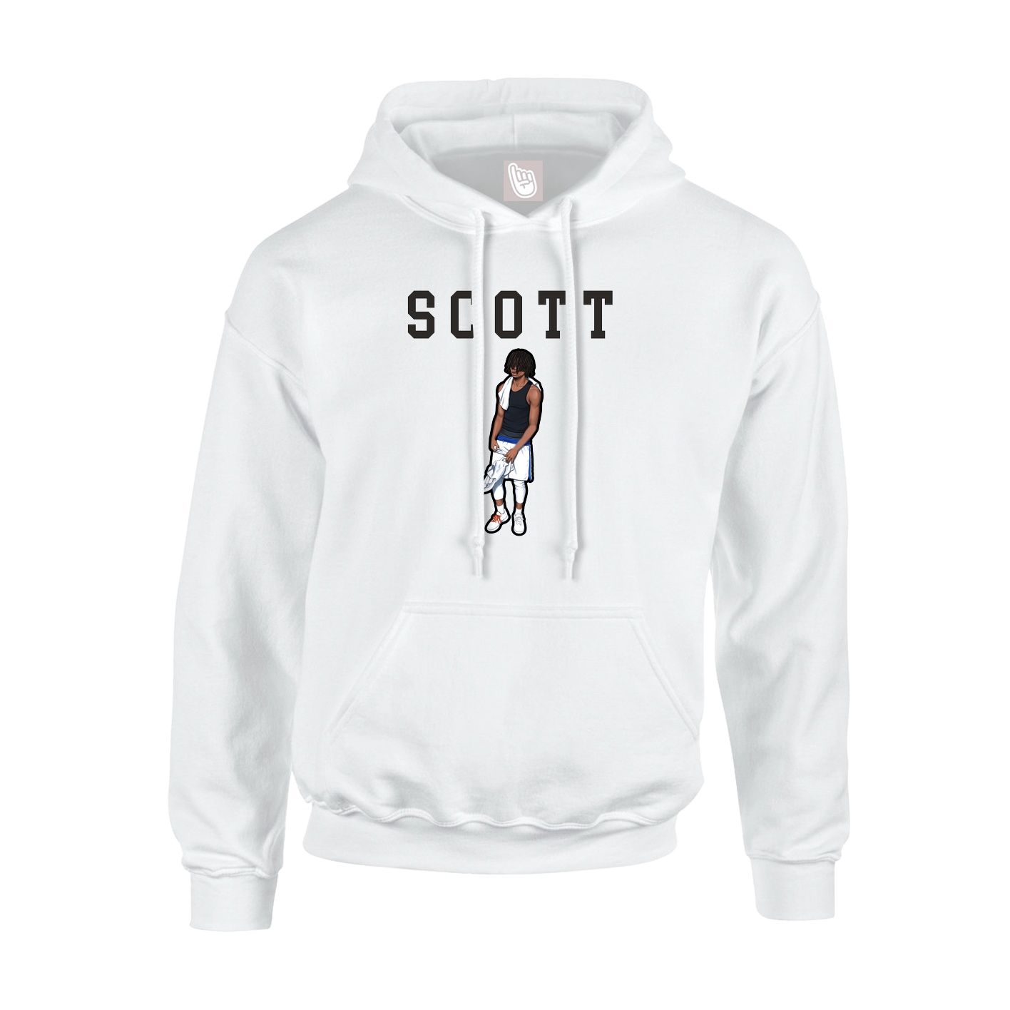 Youth Hoodie — Shirsey in White
