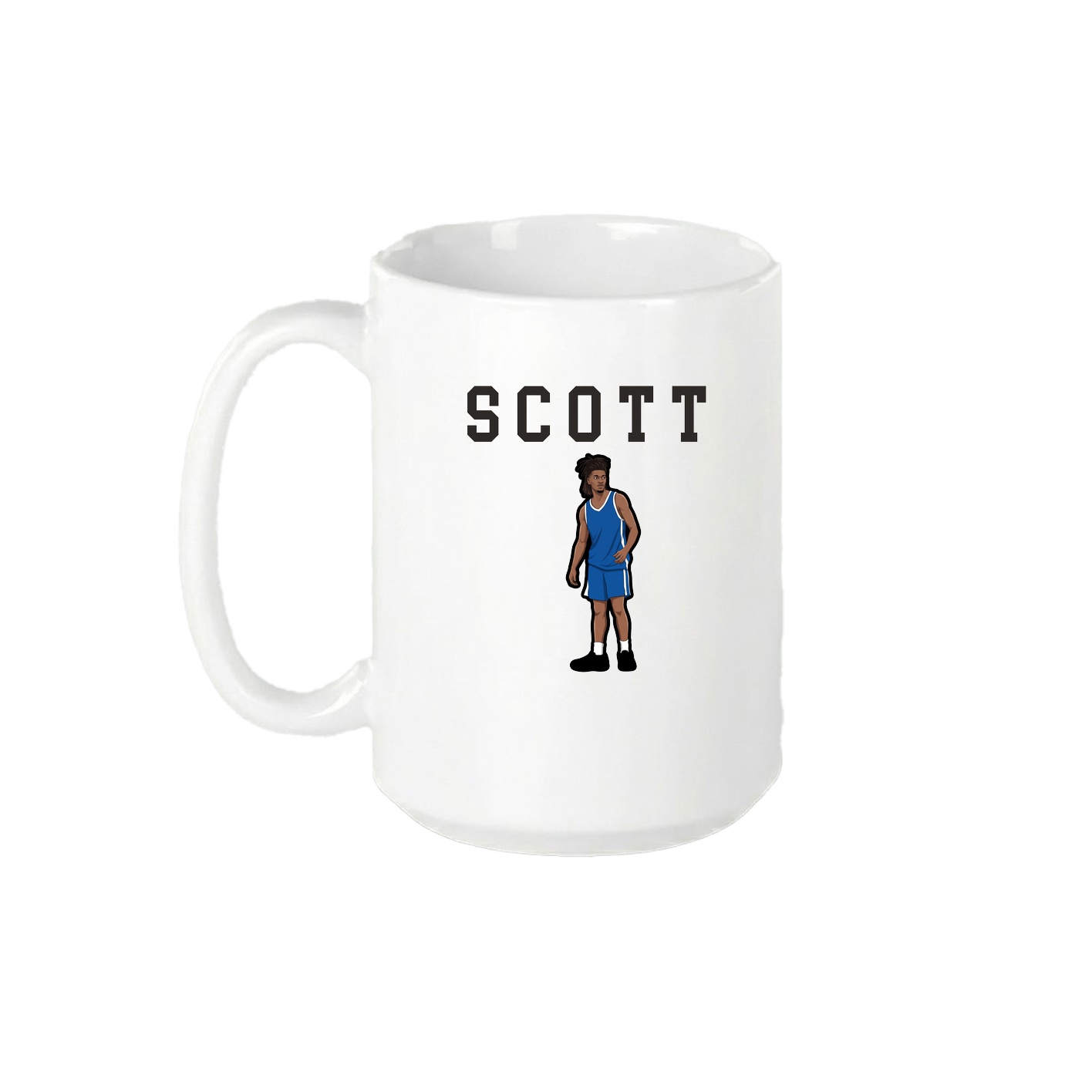 15oz Coffee Mug — Shirsey in White