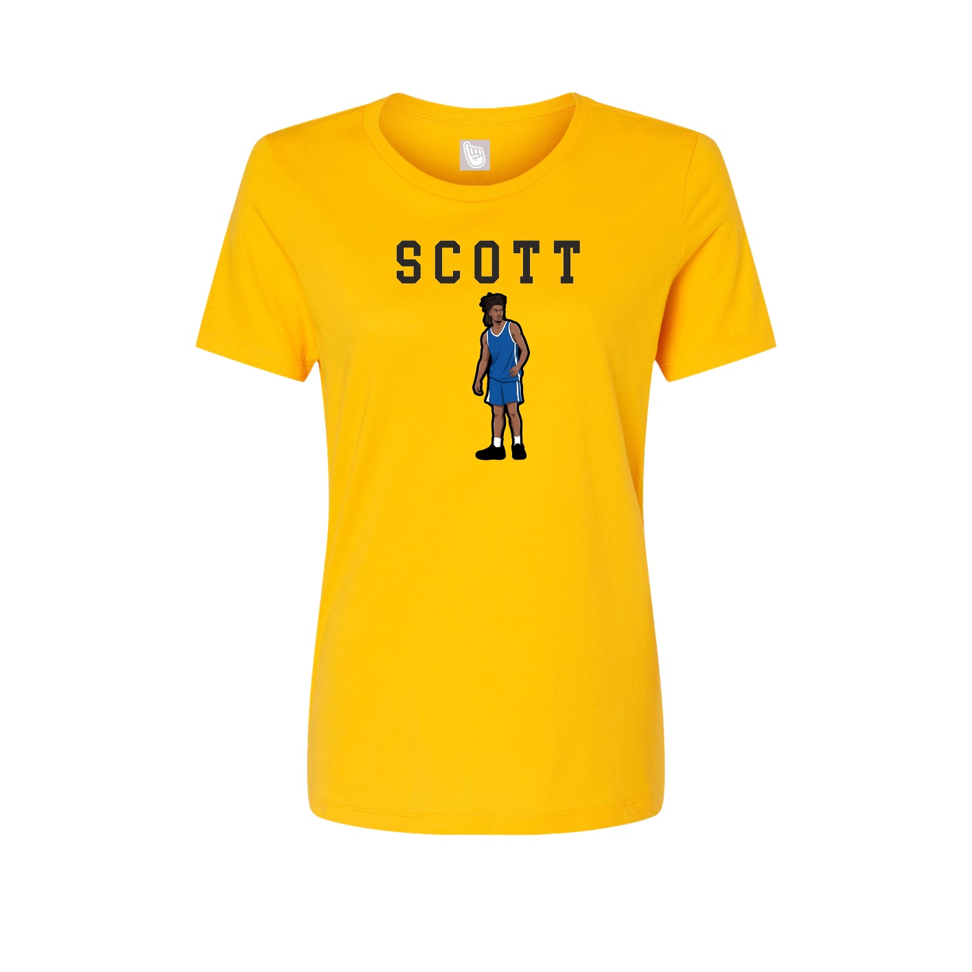 Fitted Women's Tee — Shirsey in Gold