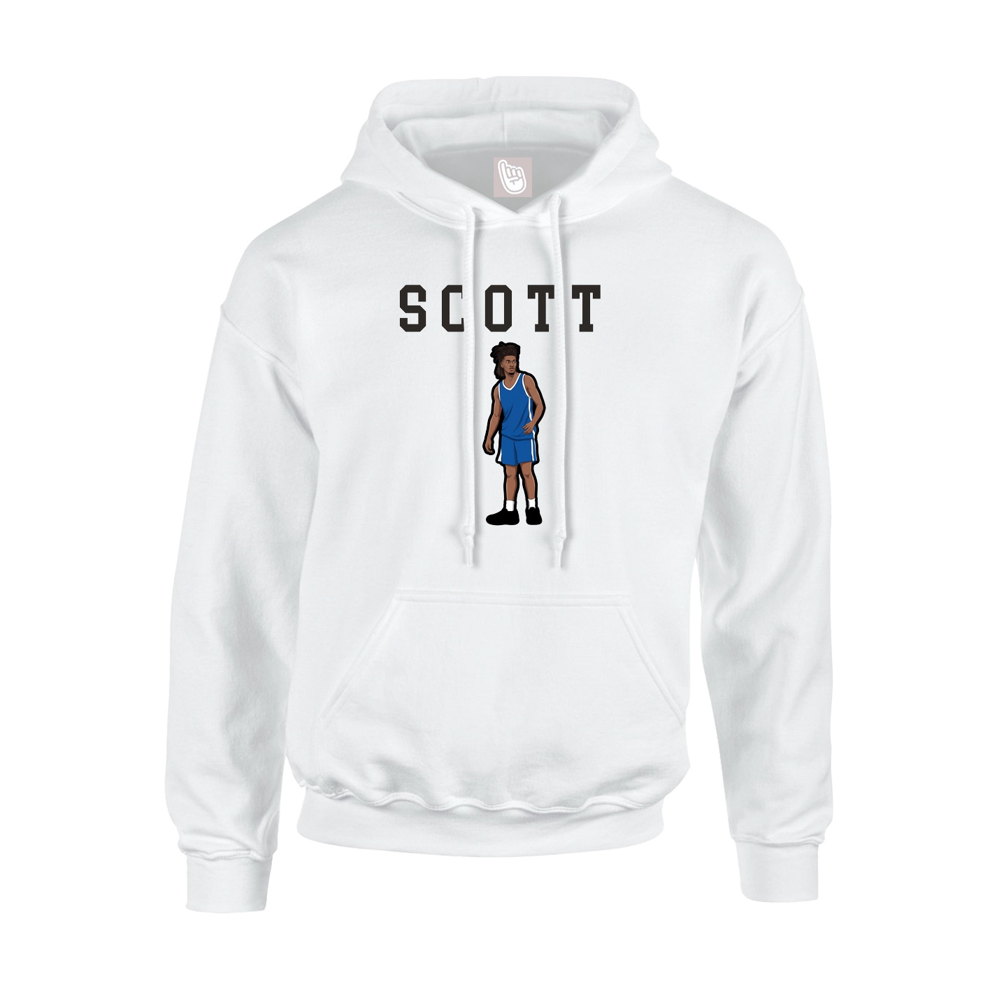 Youth Hoodie — Shirsey in White