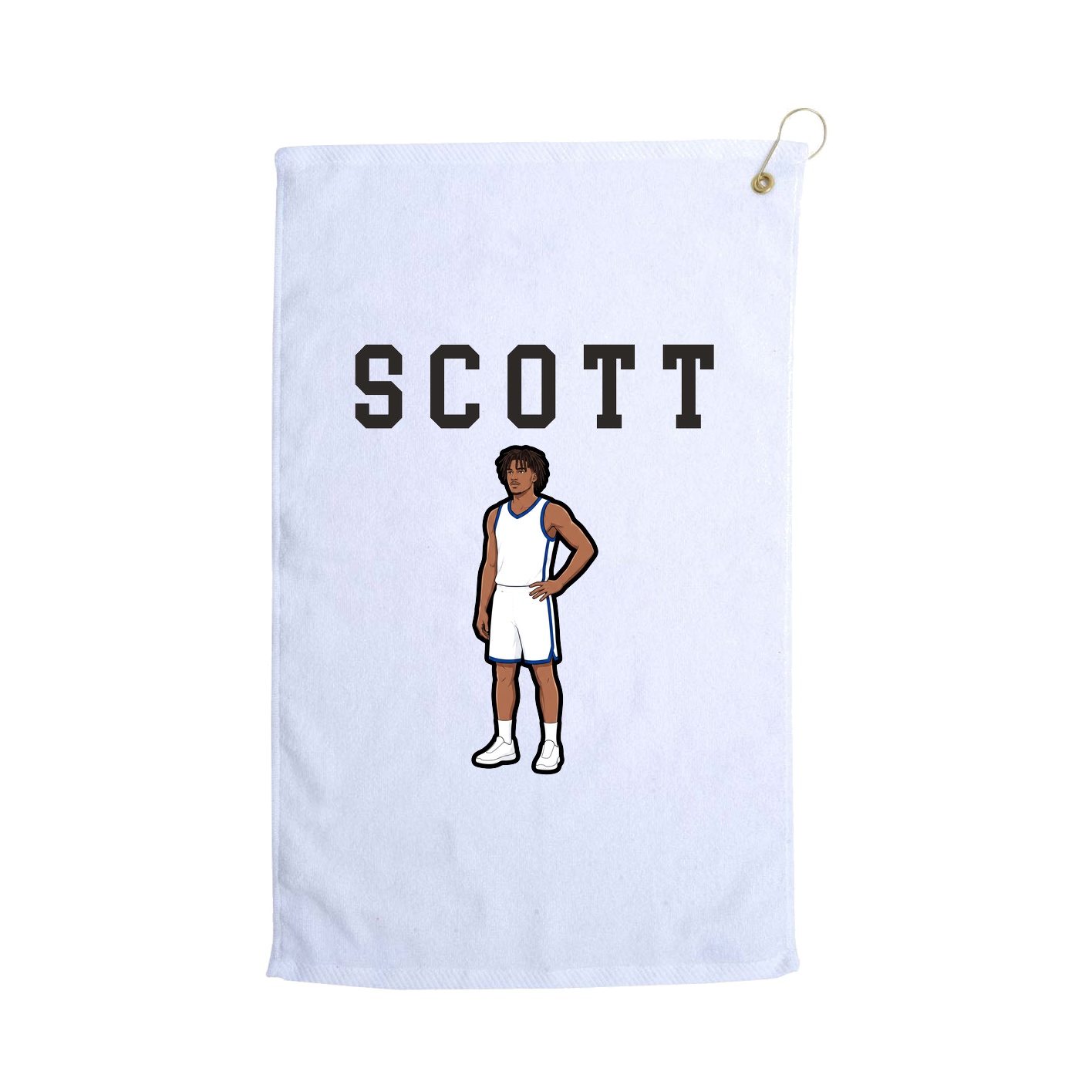 Golf Towel — Shirsey in White