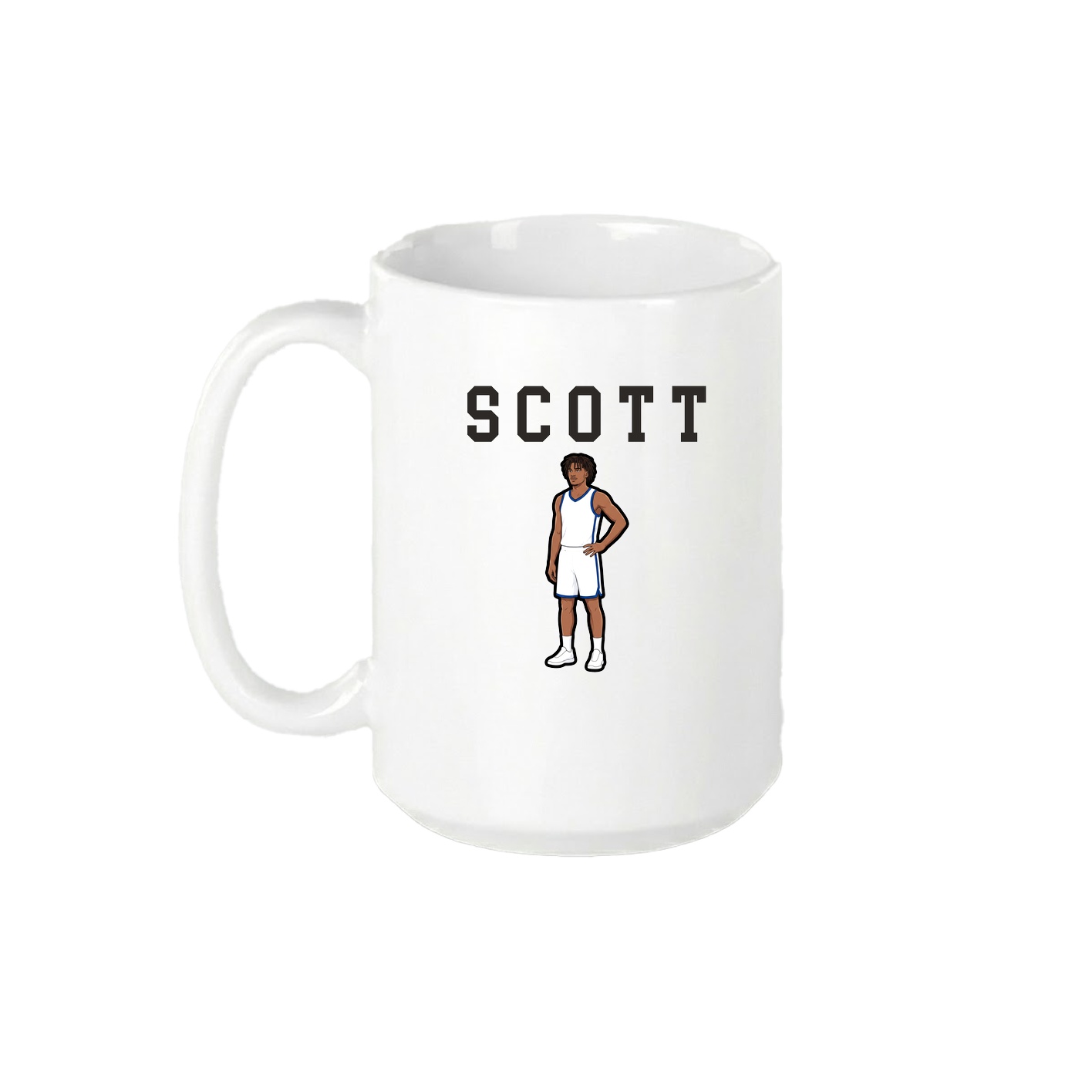 15oz Coffee Mug — Shirsey in White