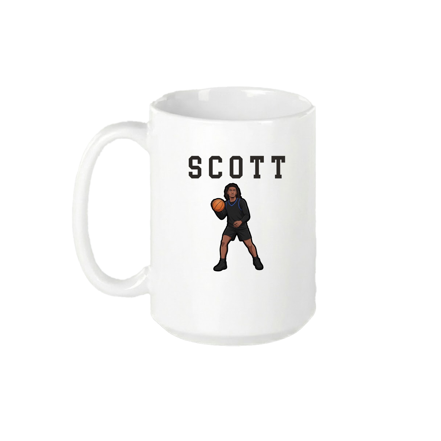 15oz Coffee Mug — Shirsey in White