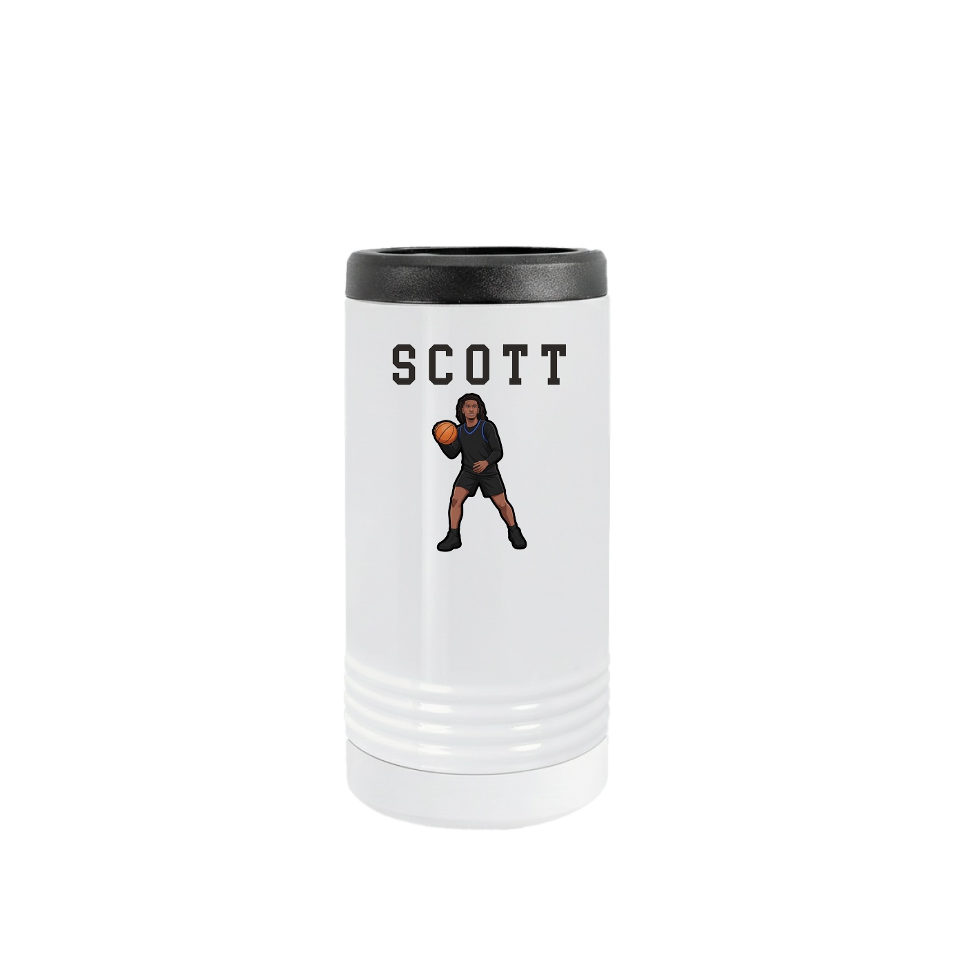 Slim Beverage Holder — Shirsey in White