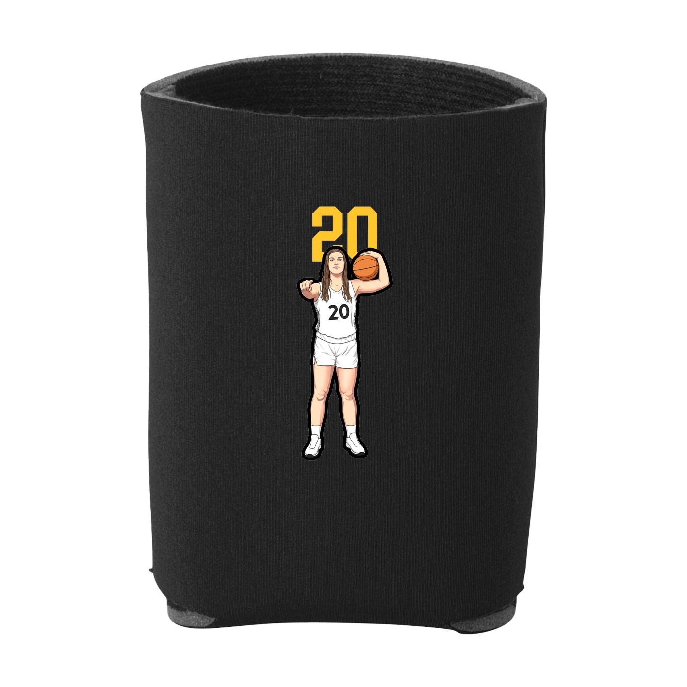 Can Holder — Number Top in Black
