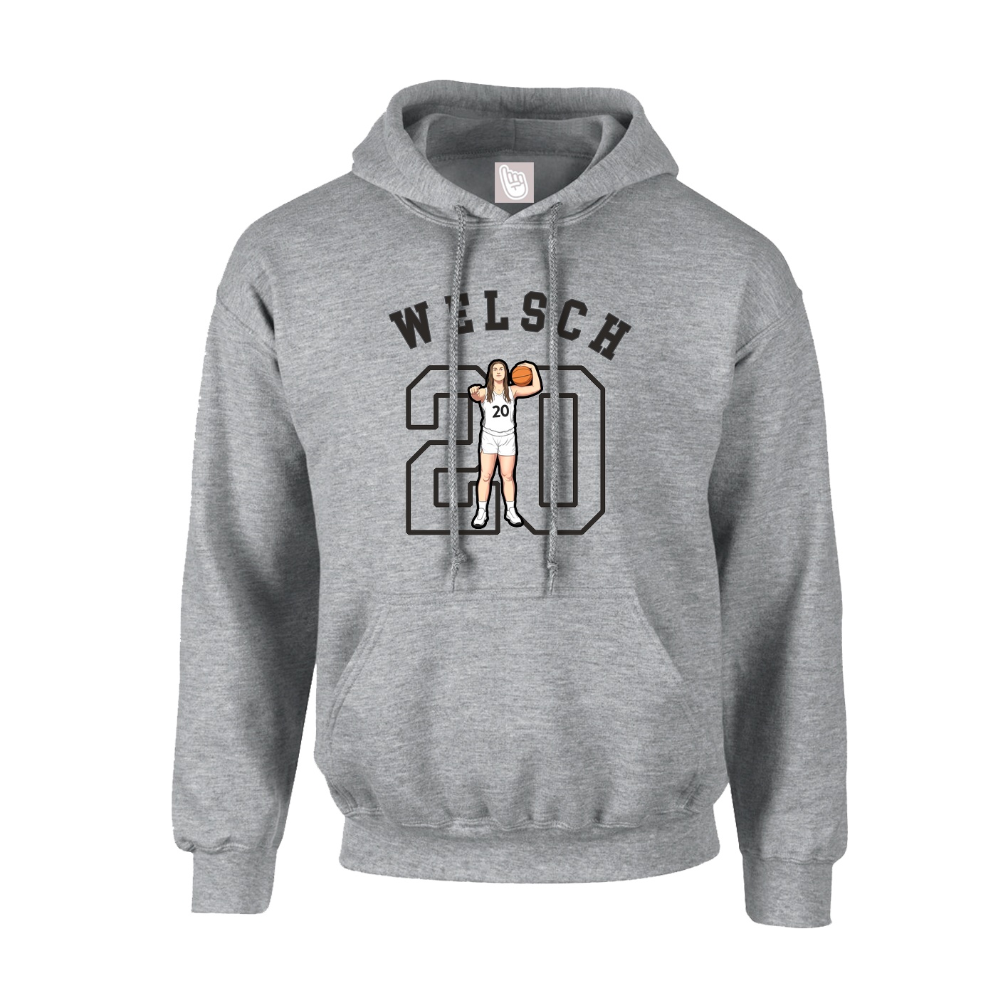 Hoodie — Shirsey Arch in Grey