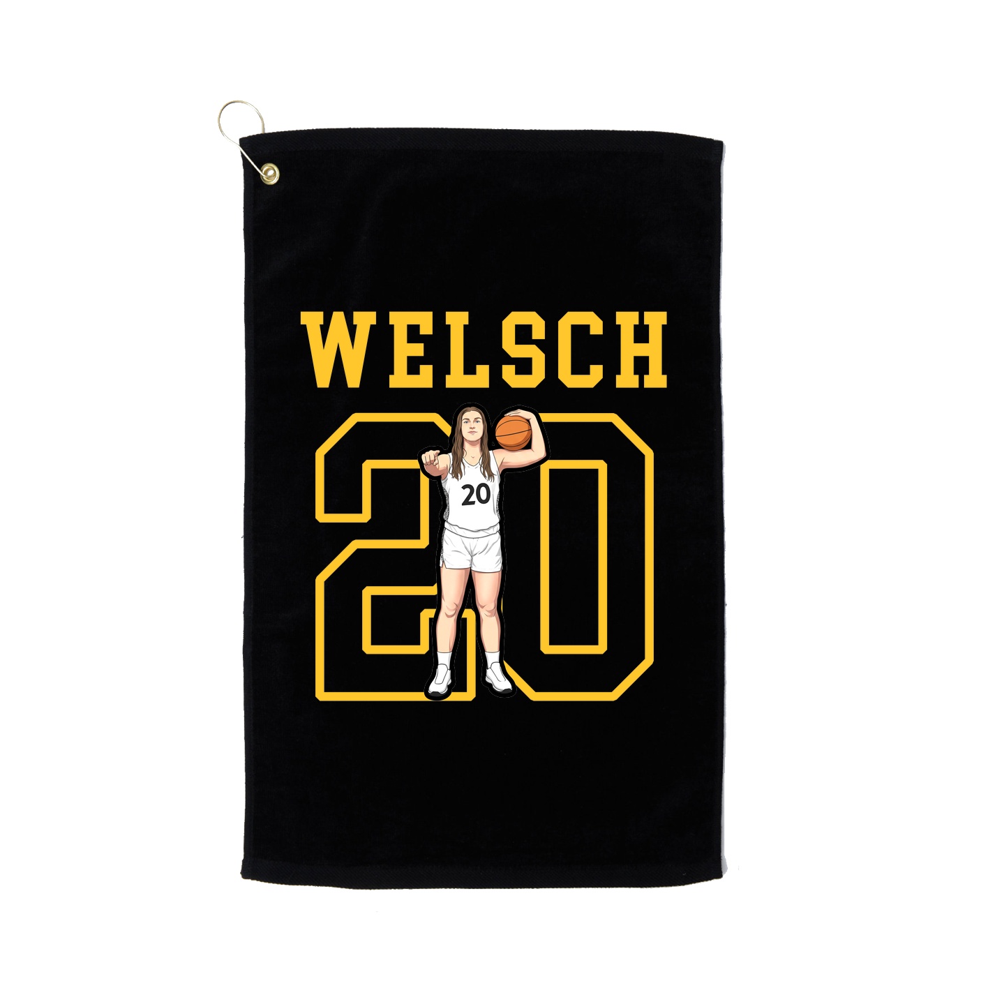 Golf Towel — Shirsey in Black