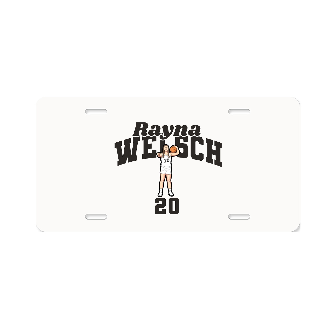 License Plate — Signature Arch in Classic