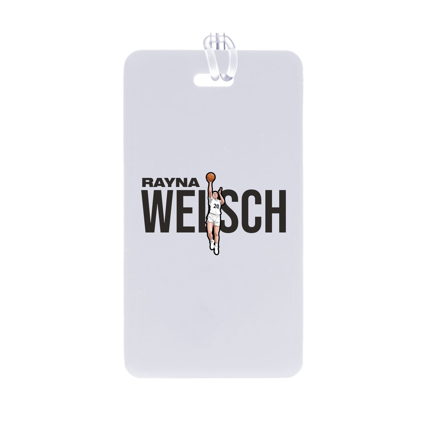 Bag Tag — Player Name in Classic