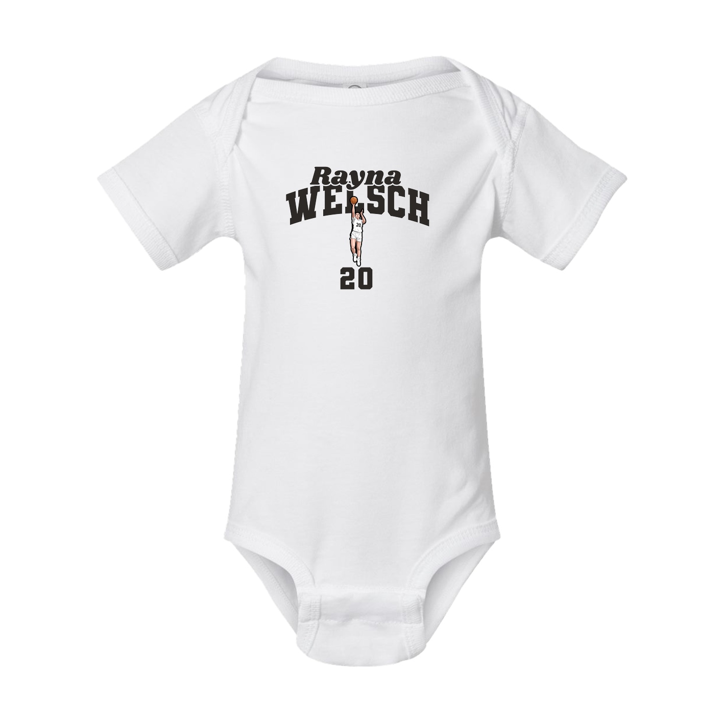 Baby Onesie — Signature Arch in White