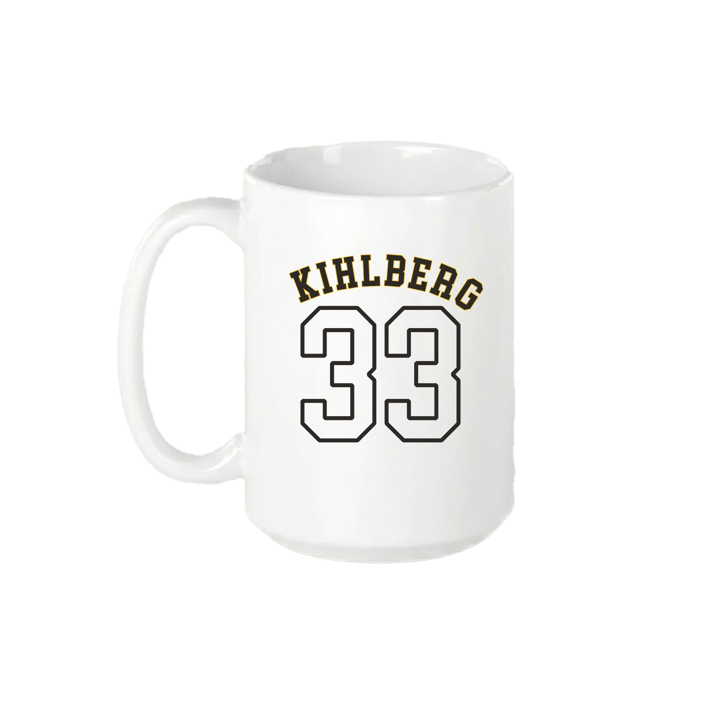 15oz Coffee Mug — Shirsey Arch in White