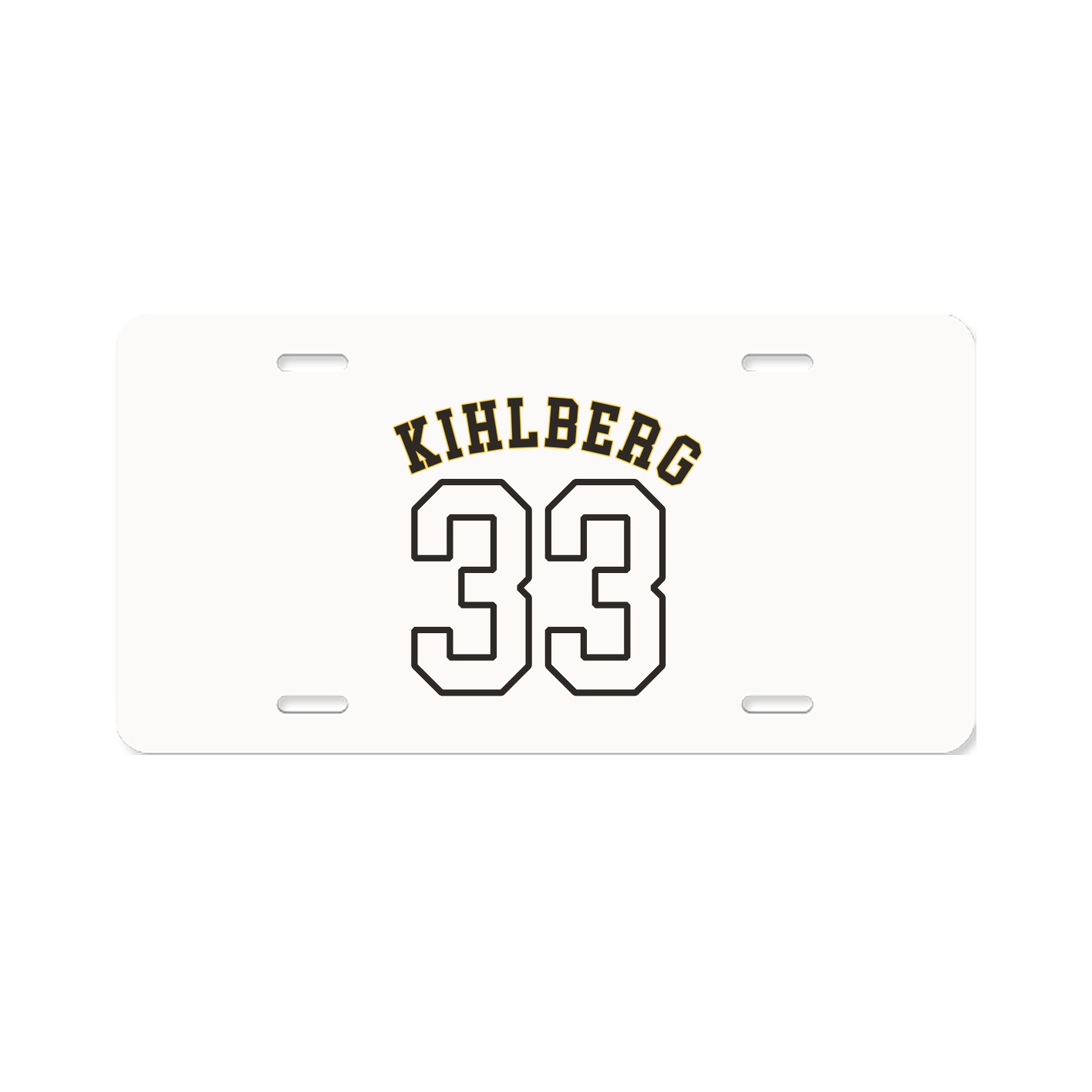 License Plate — Shirsey Arch in Classic