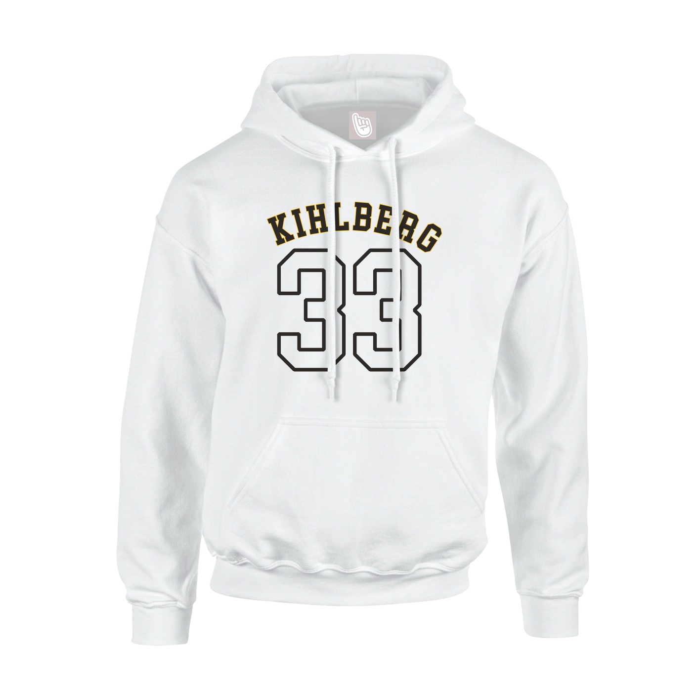 Hoodie — Shirsey Arch in White