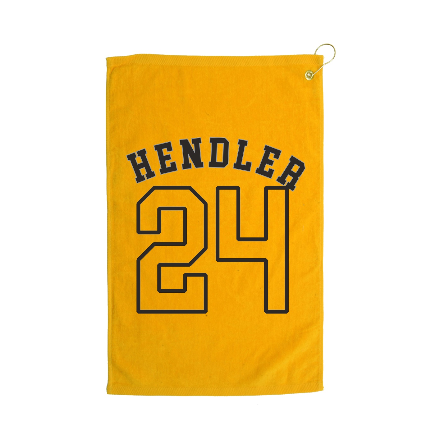 Golf Towel — Shirsey Arch in Gold