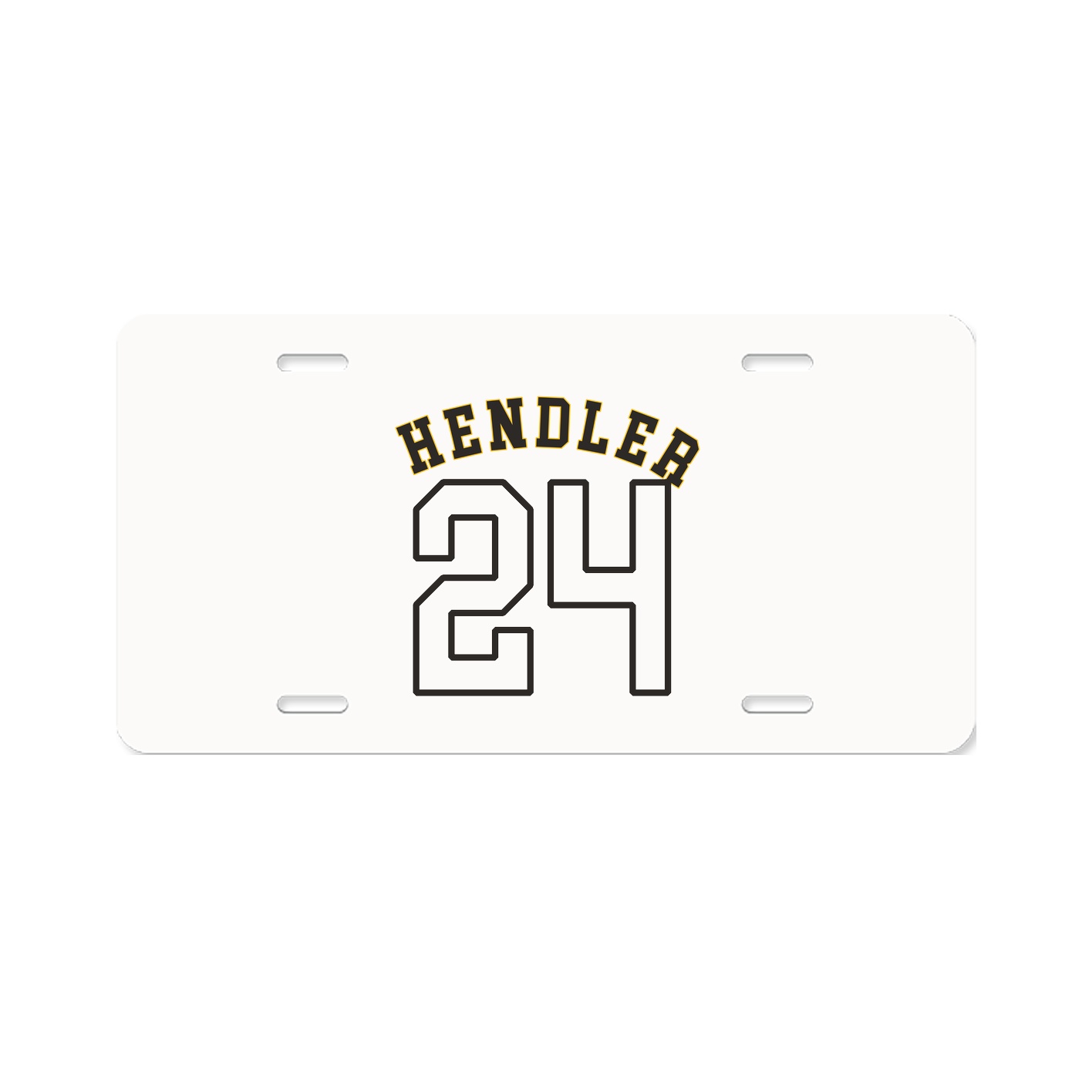 License Plate — Shirsey Arch in Classic