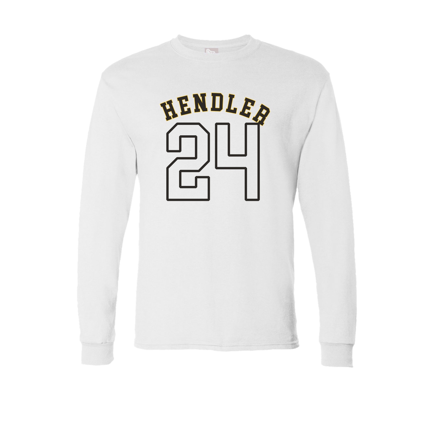 Long Sleeve Tee — Shirsey Arch in White
