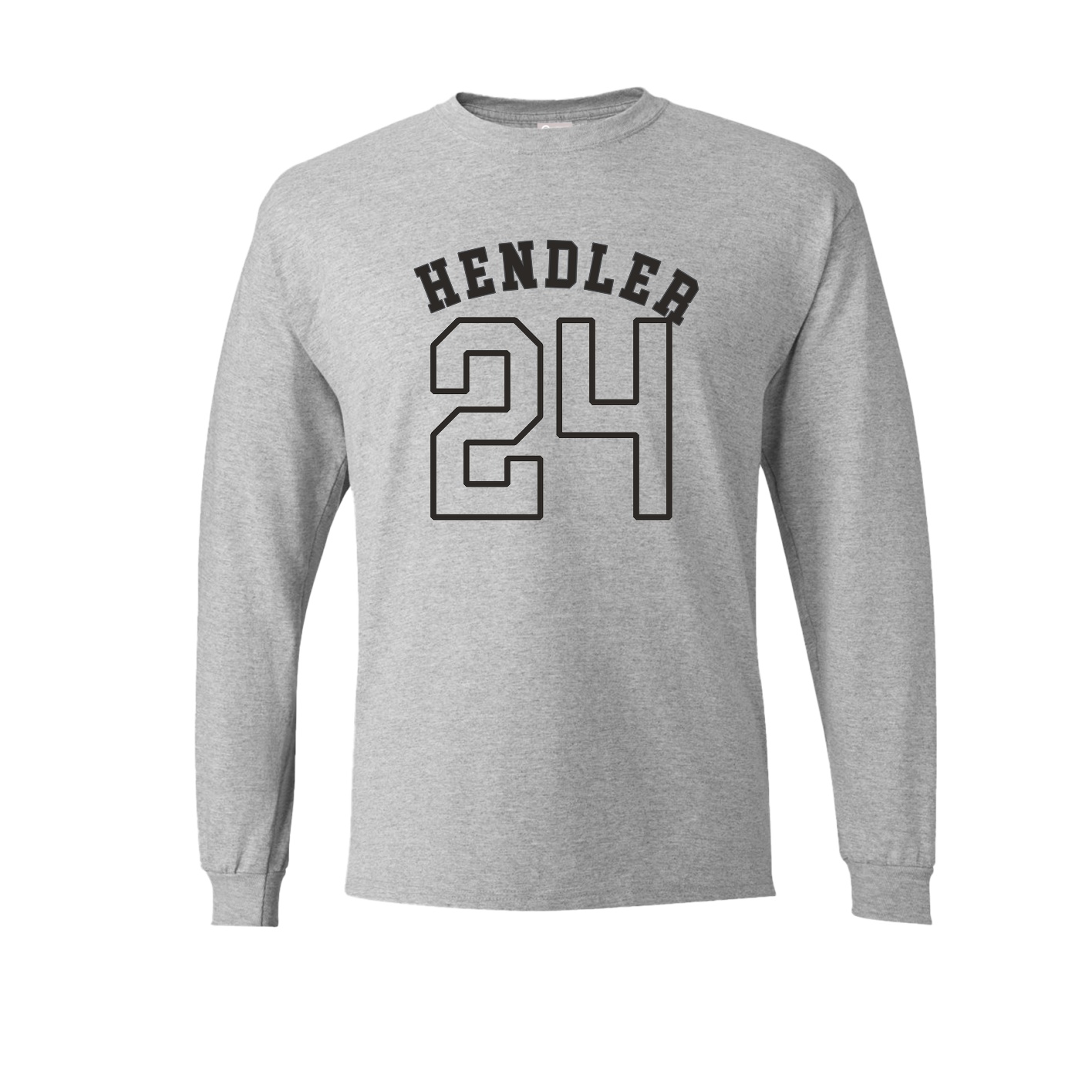Long Sleeve Tee — Shirsey Arch in Grey
