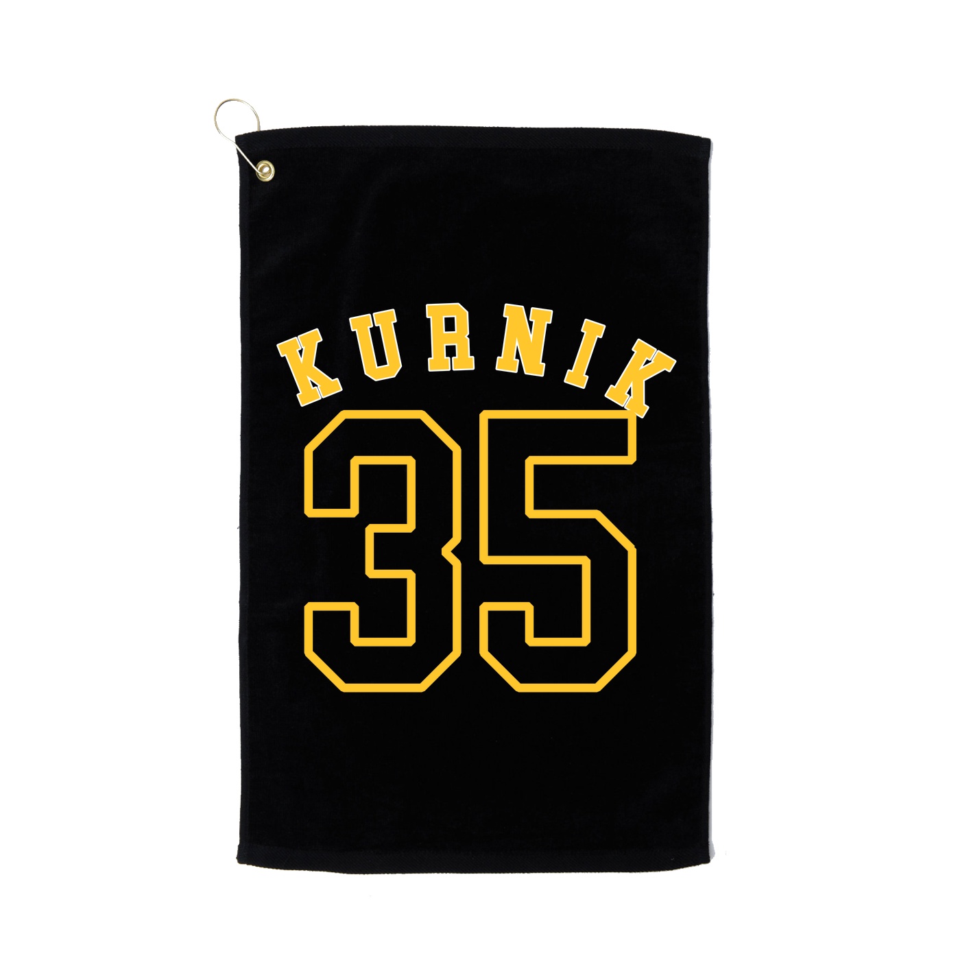 Golf Towel — Shirsey Arch in Black