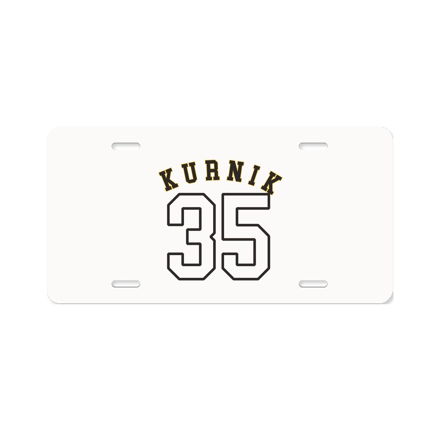 License Plate — Shirsey Arch in Classic