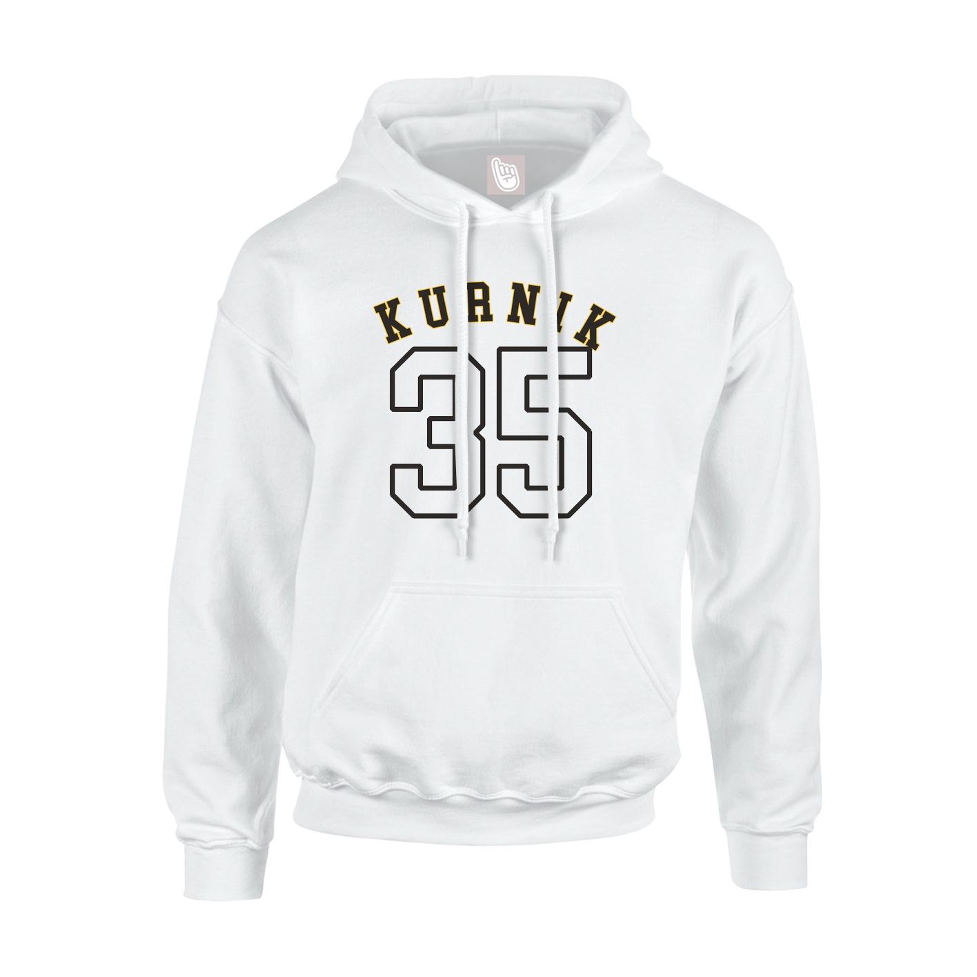 Hoodie — Shirsey Arch in White