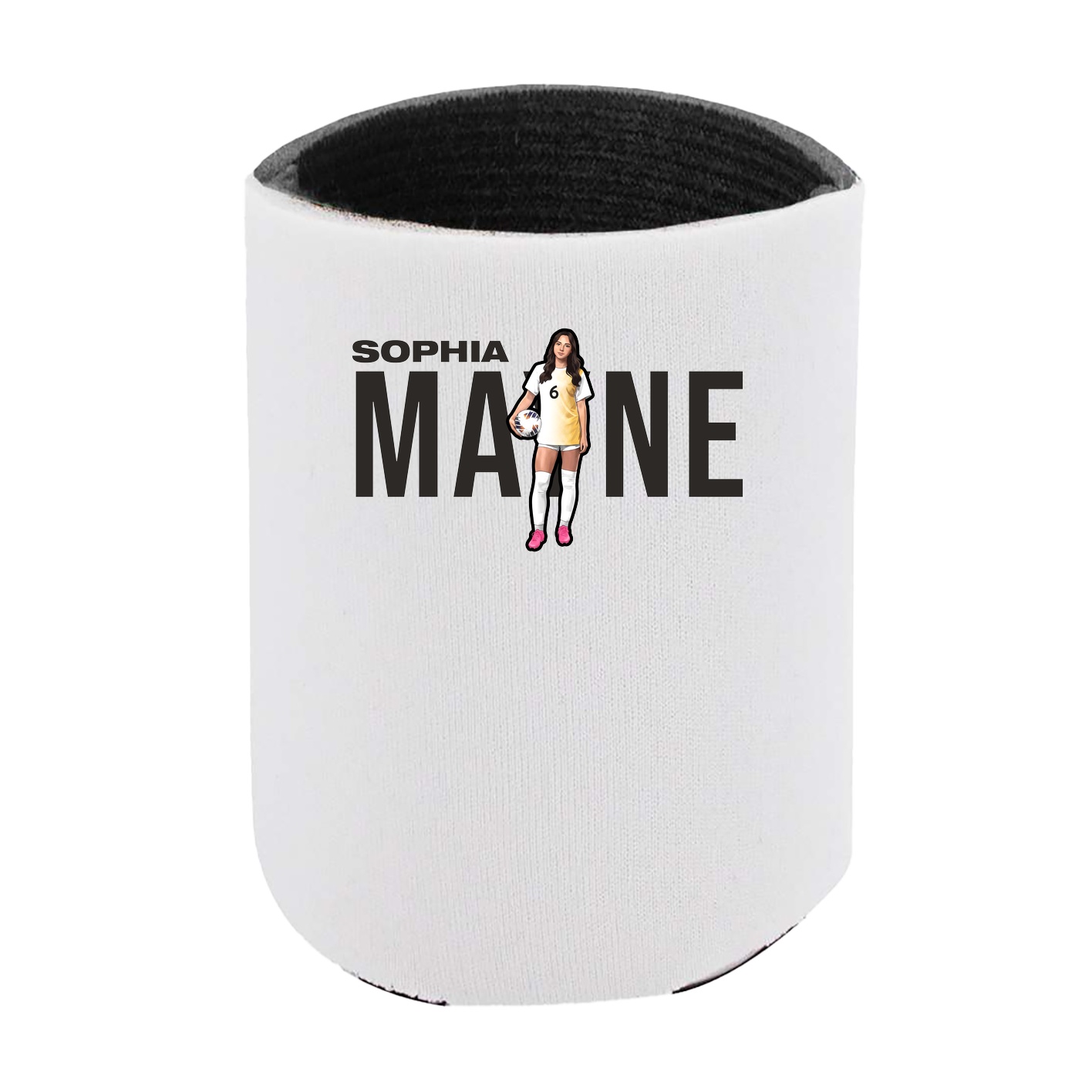 Can Holder — Player Name in White